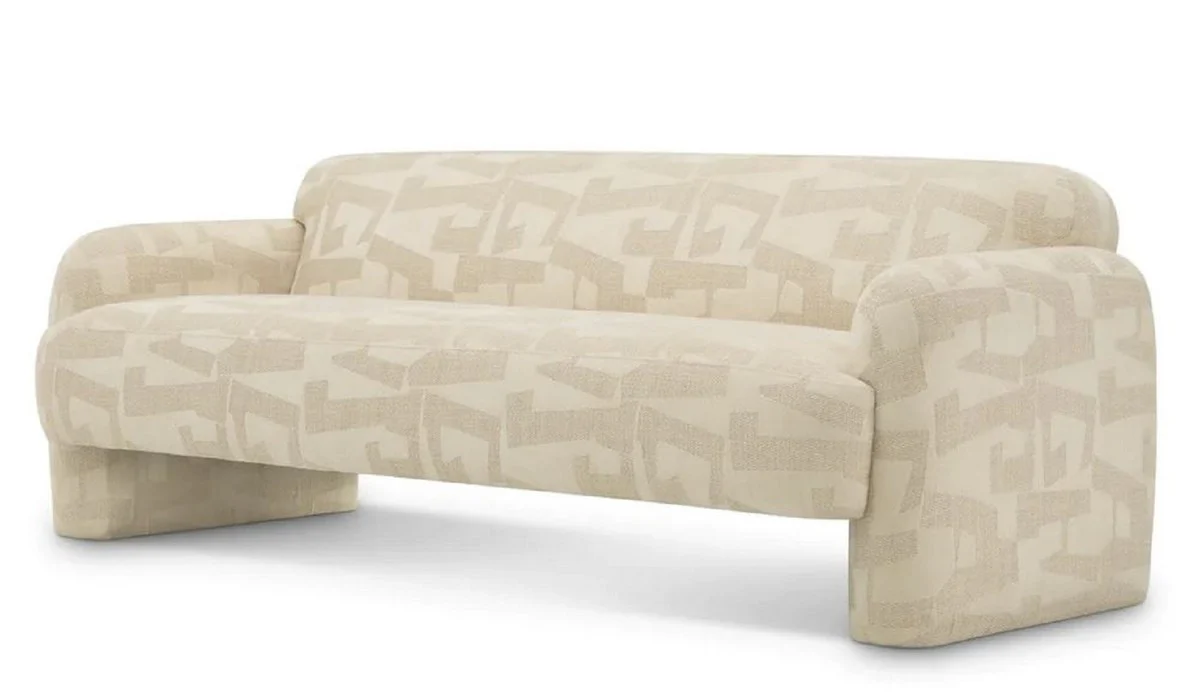 Luxury sofa sand color 220 cm - living room & hotel furniture