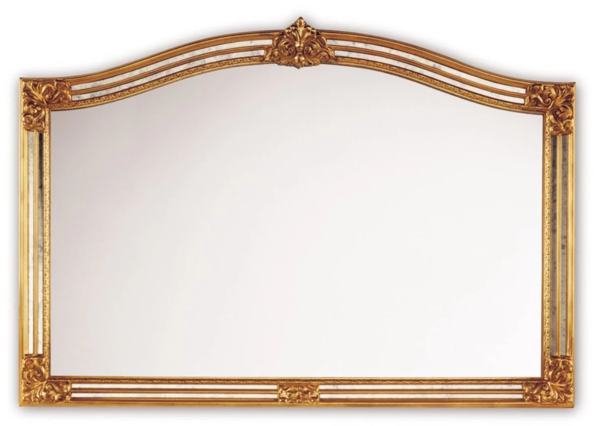 Barockstil Wandspiegel Gold 129 x H. 89 cm - Hotel & Restaurant Möbel