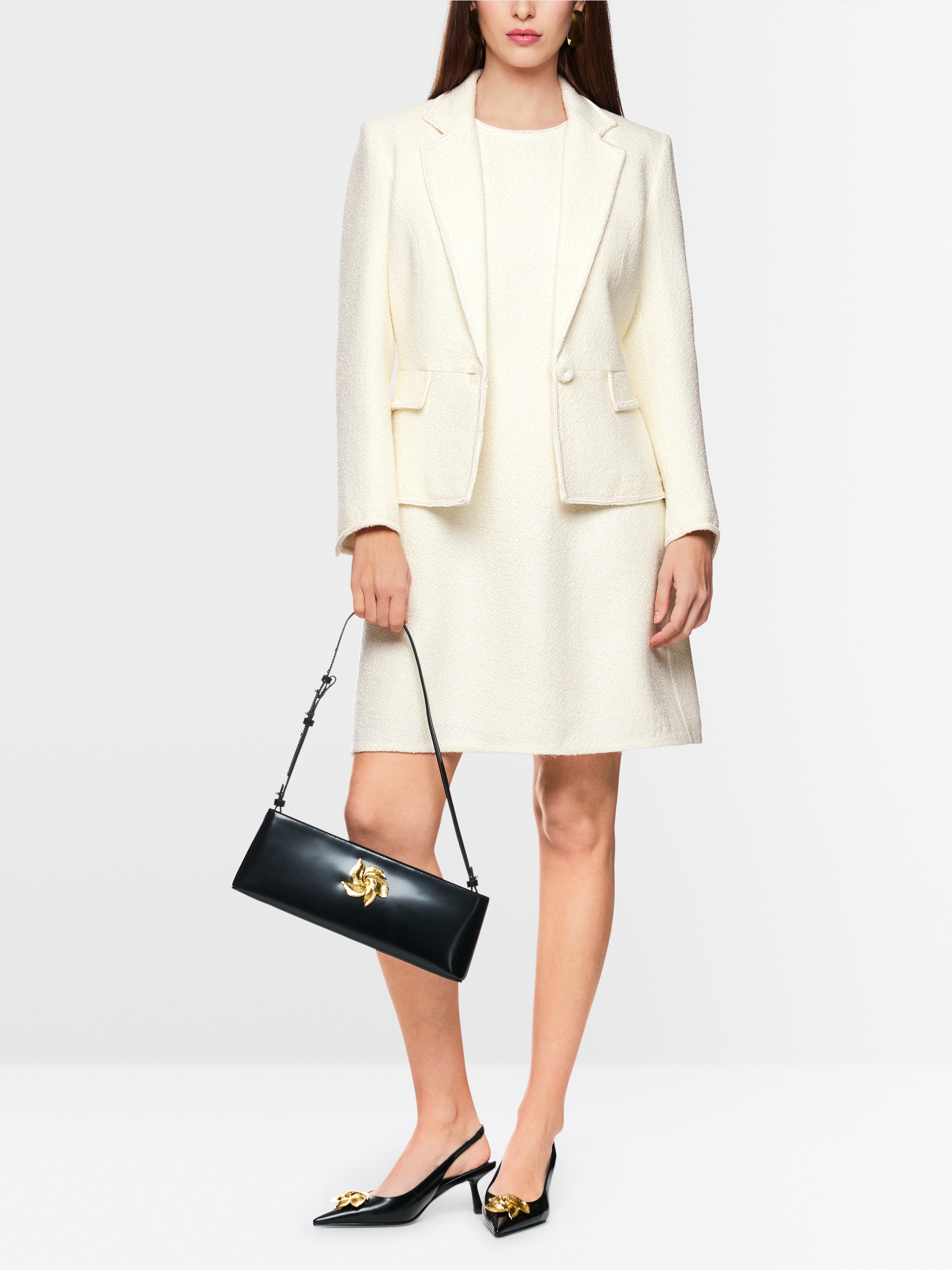 Marc-Cain Eleganter gekräuselter Blazer