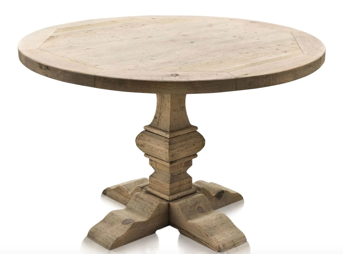 Luxury dining room table natural colors 120 x H. 76 cm - Dining room furniture