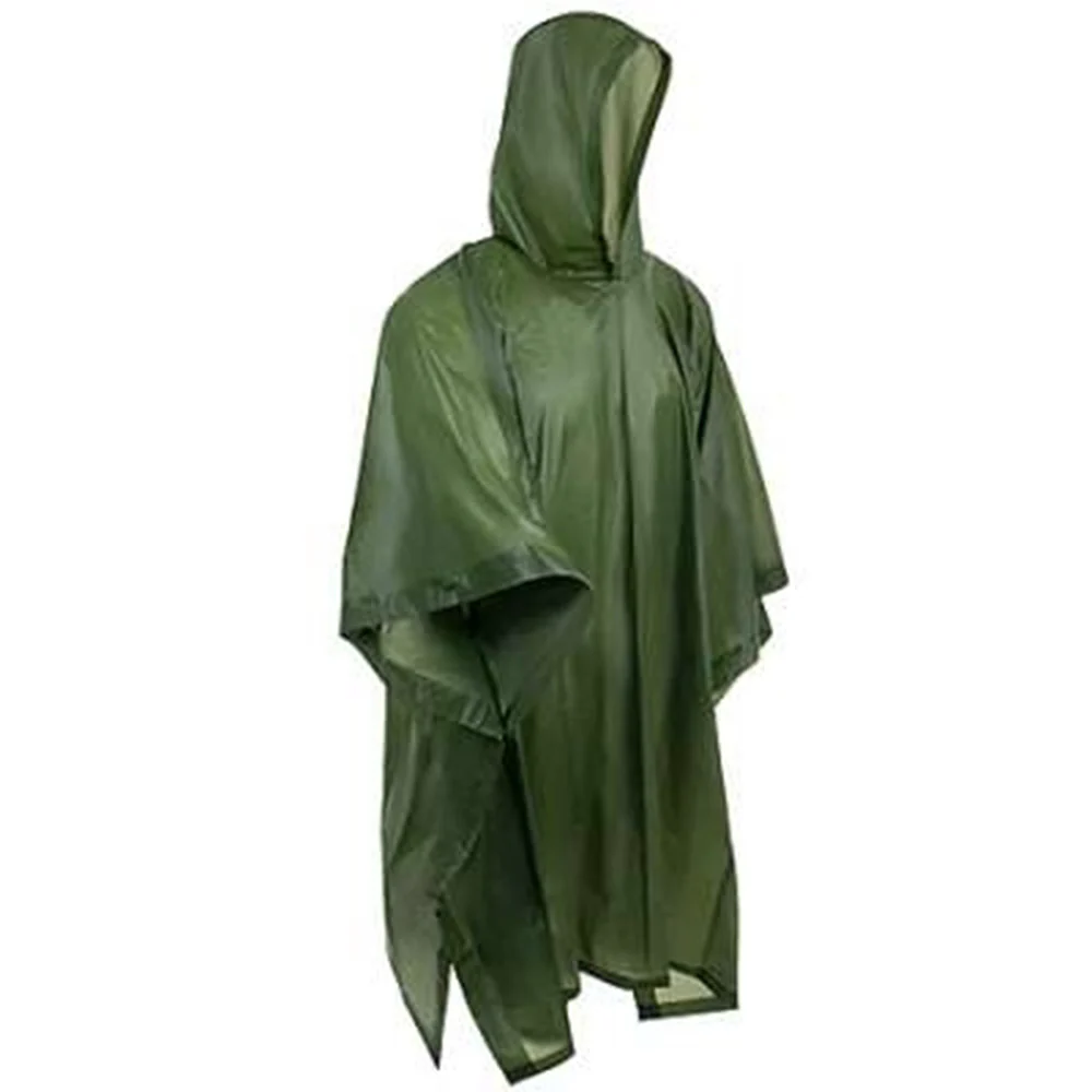 Poncho impermeable de lluvia Hosa PVC RAIN PONCHO - verde