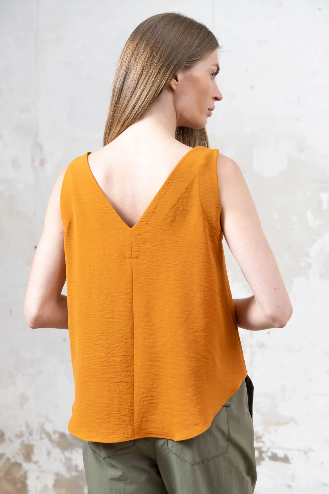 Rivera-Spanien Top Calvi orange