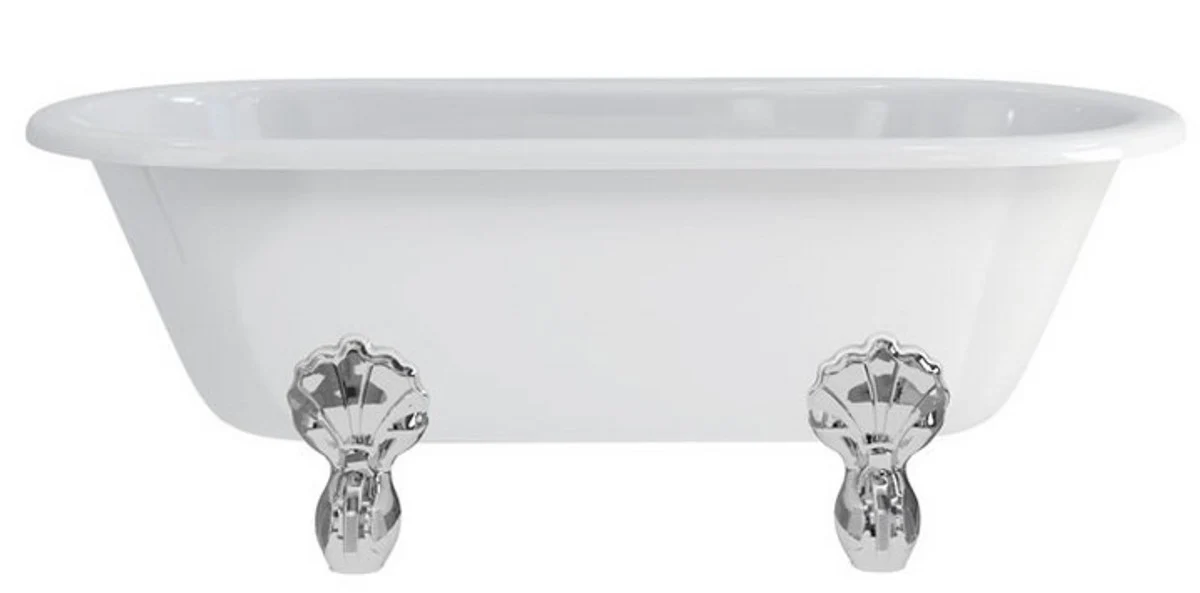 Art Nouveau freestanding bathtub 1500mm BWin White - Freestanding retro antique bathtub