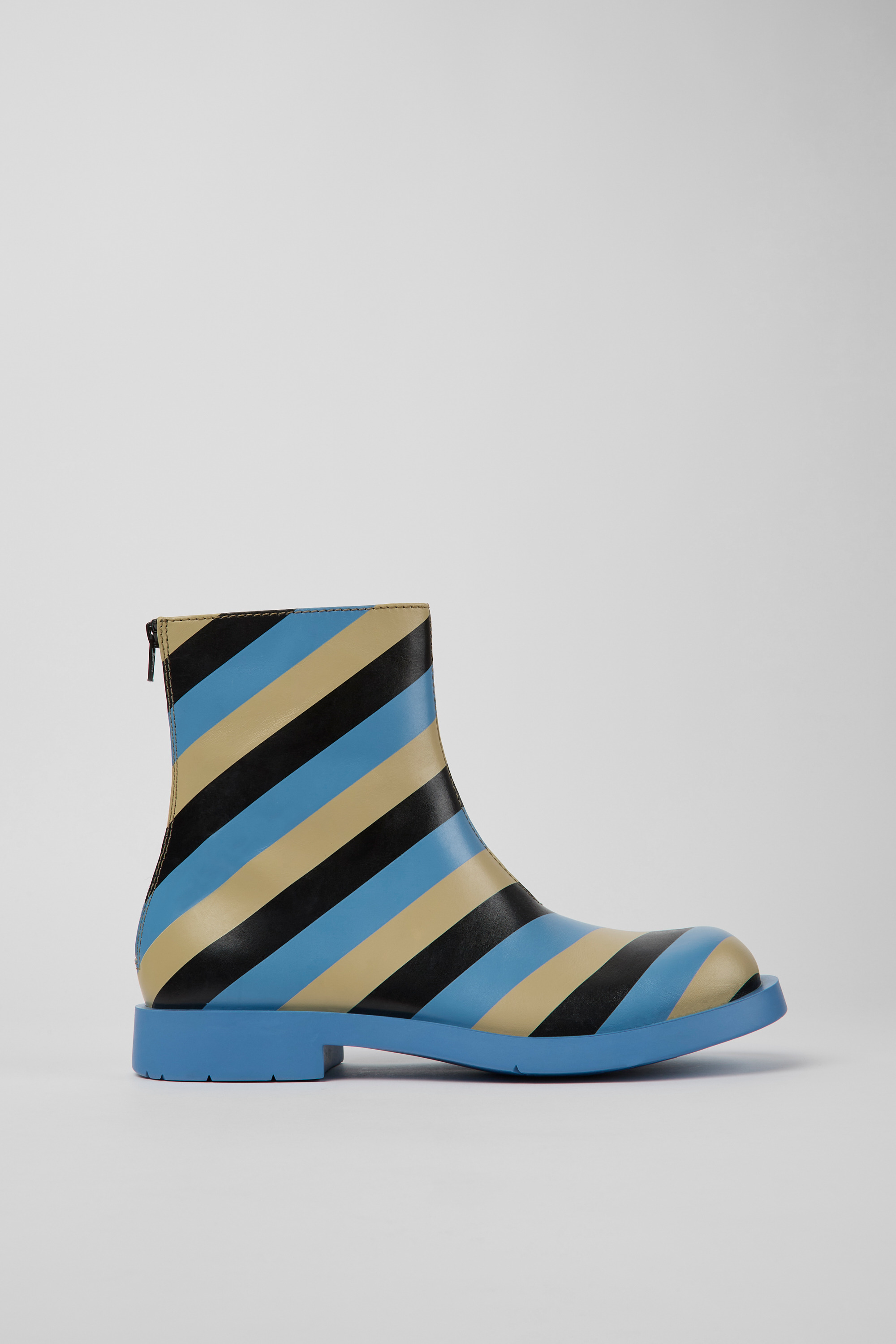 MIL 1978 - Mehrfarbige Leder Stiefeletten für Herren