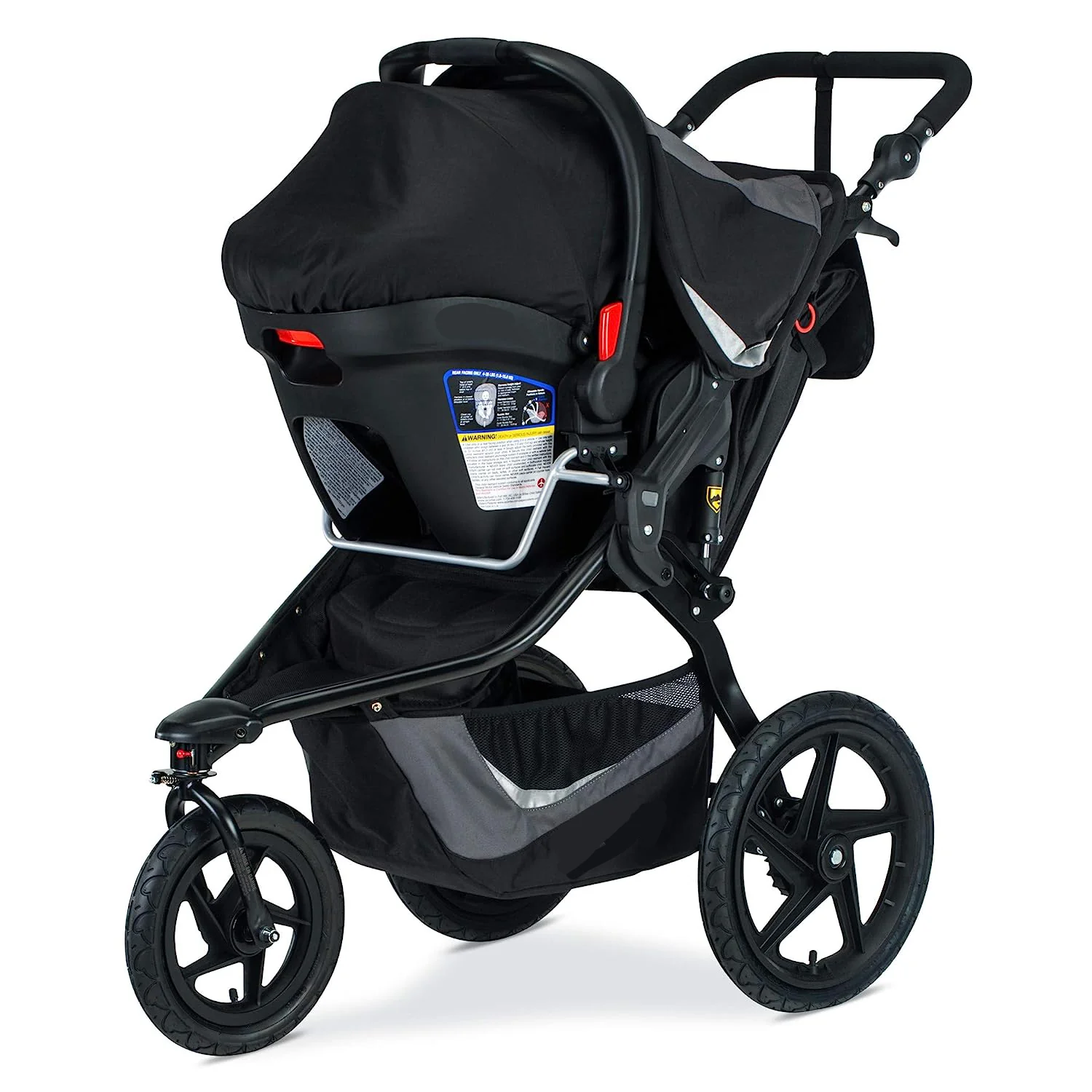 Gear Revolution Flex 3.0 Jogging-Kinderwagen, Lunar – Ultrareflektierende Akzente