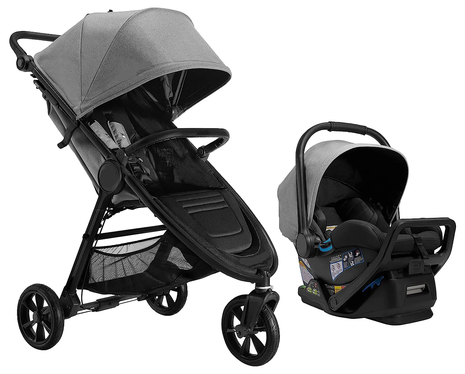 Baby Jogger City Mini GT2 All-Terrain-Kinderwagen, Opulent Black