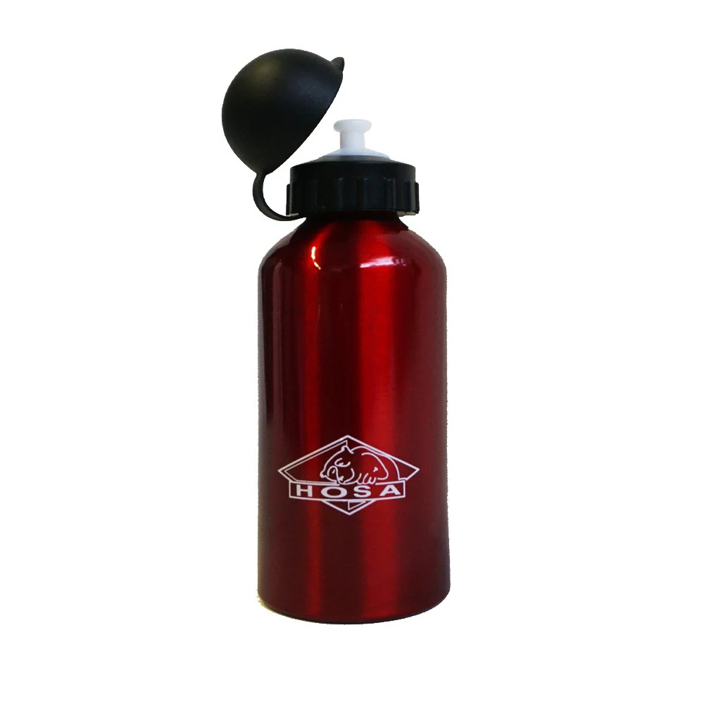 Hosa Aluminio Bike 500 ml roja - Botella cantimplora de ciclismo
