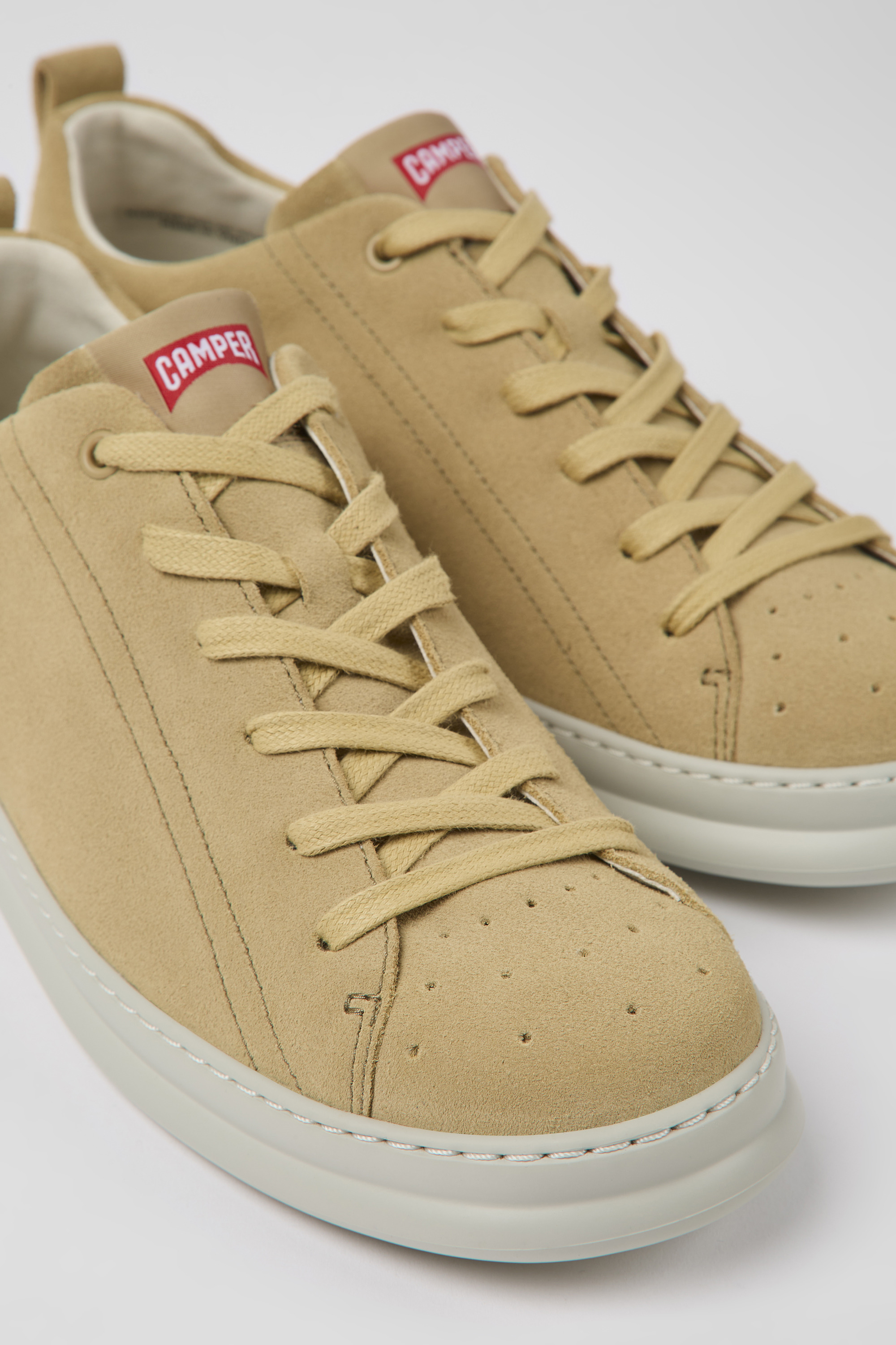 Läufer - Beige Nubuck Turnschuhe für Herren