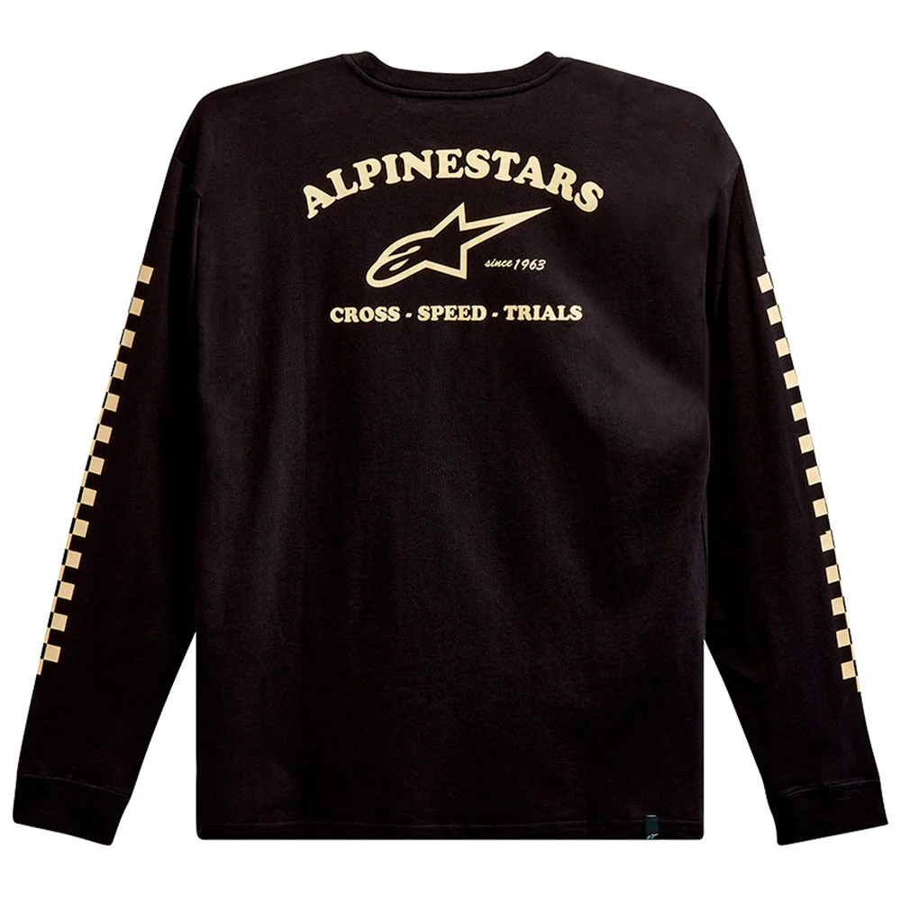 CAMISETA ALPINESTARS SUNDAY LONG SLEEVE NEGRO