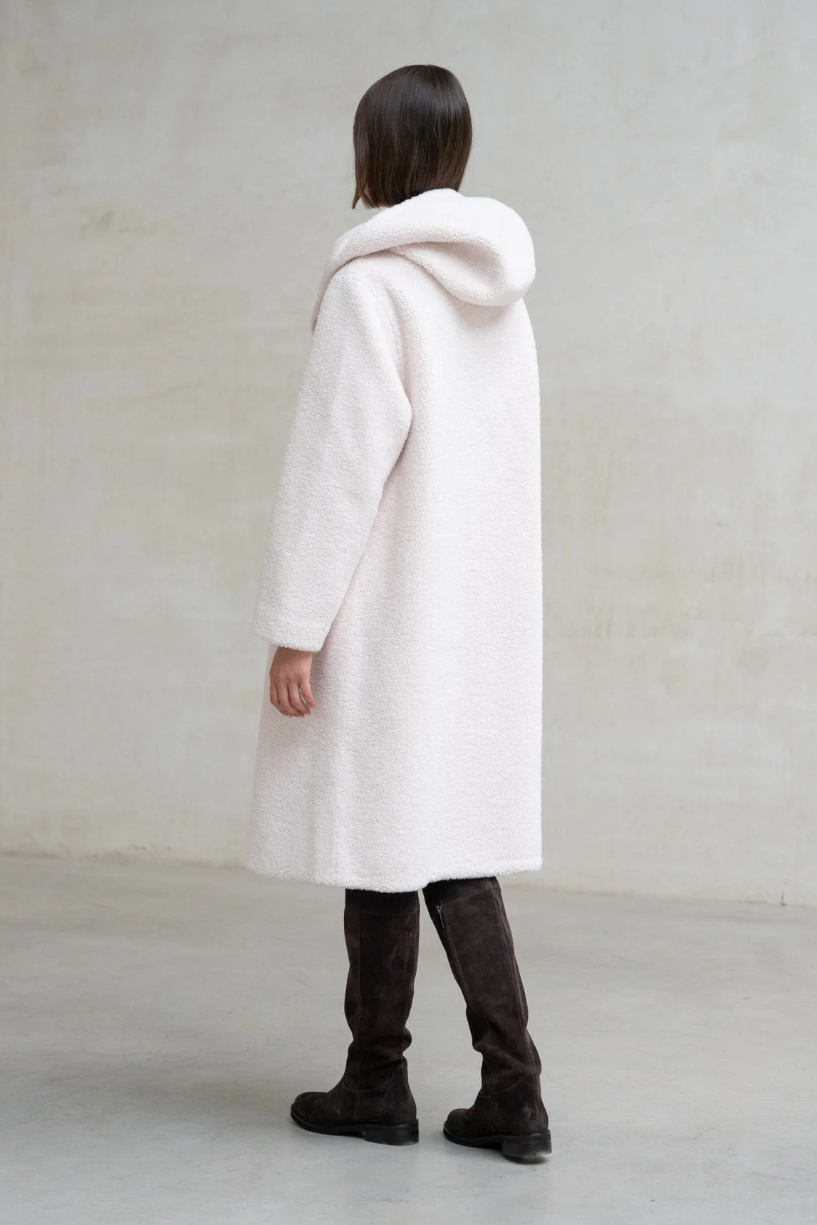 Rivera-Spain Briona Wendemantel in Ecru