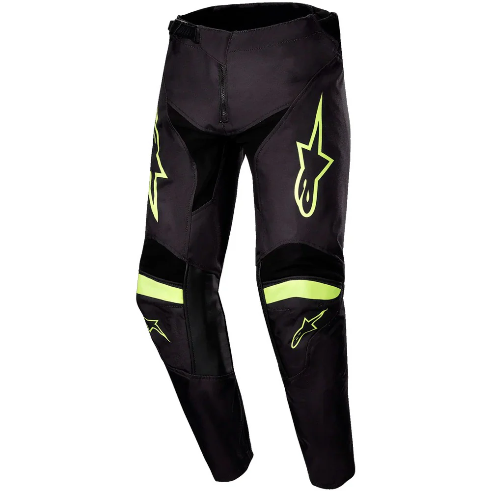 PANTALON INFANTIL ALPINESTARs YOUTH RACER LURV - NEGRO / AMARILLO
