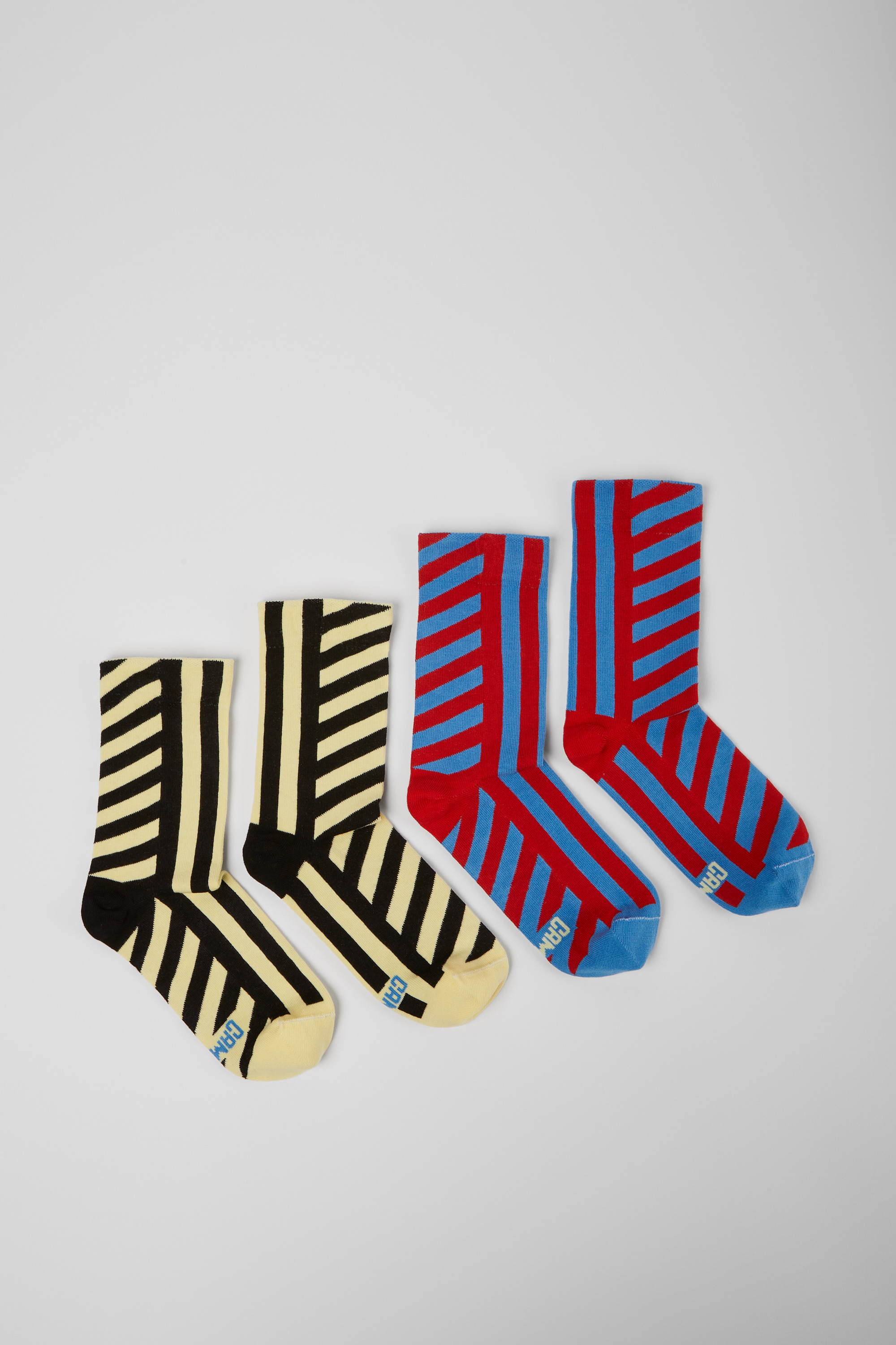 Odd Socks Pack - Zwei Paar-Pack mit langen mehrfarbigen Socken
