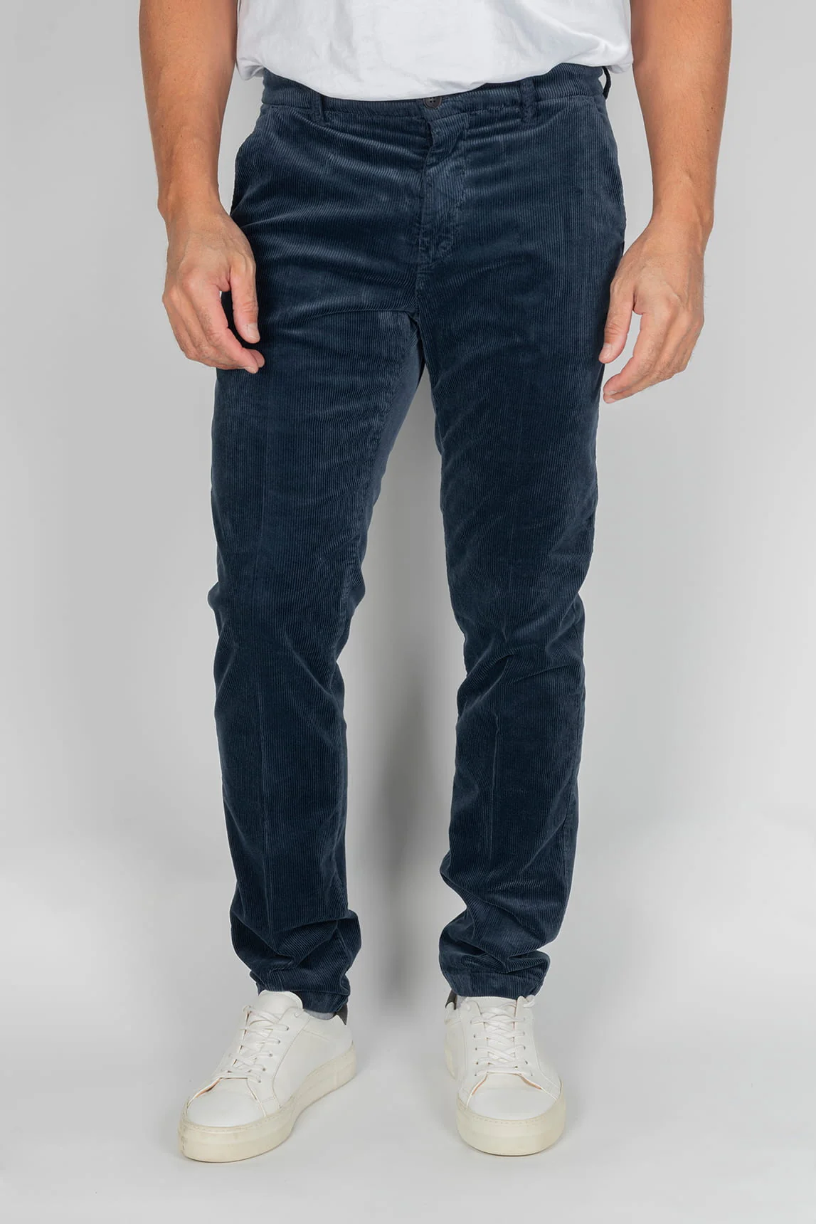 Rivera-Spain Paul Miranda marineblaue Cordhose