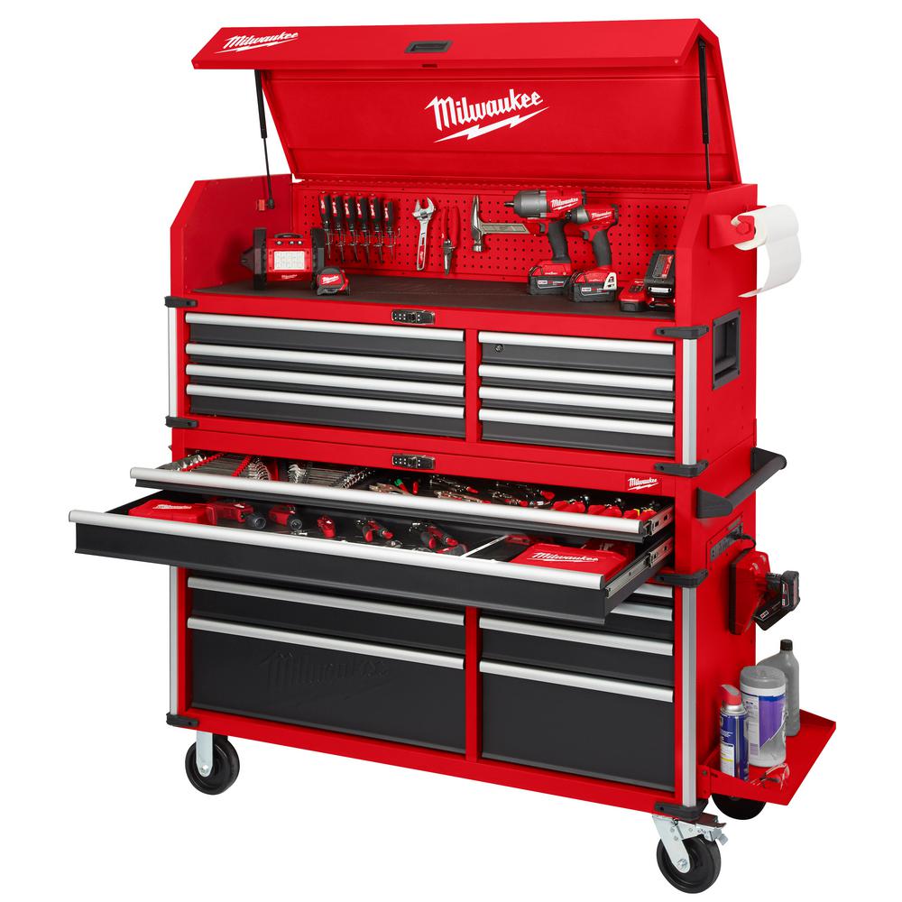 HIGH CAPACITY 56 IN. 18-DRAWER TOOL CHEST UND CABINET COMBO