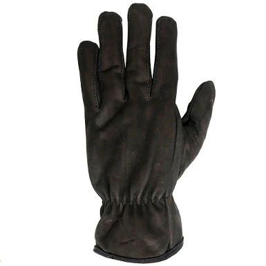 BLACK SUEDE SUMMER GLOVES