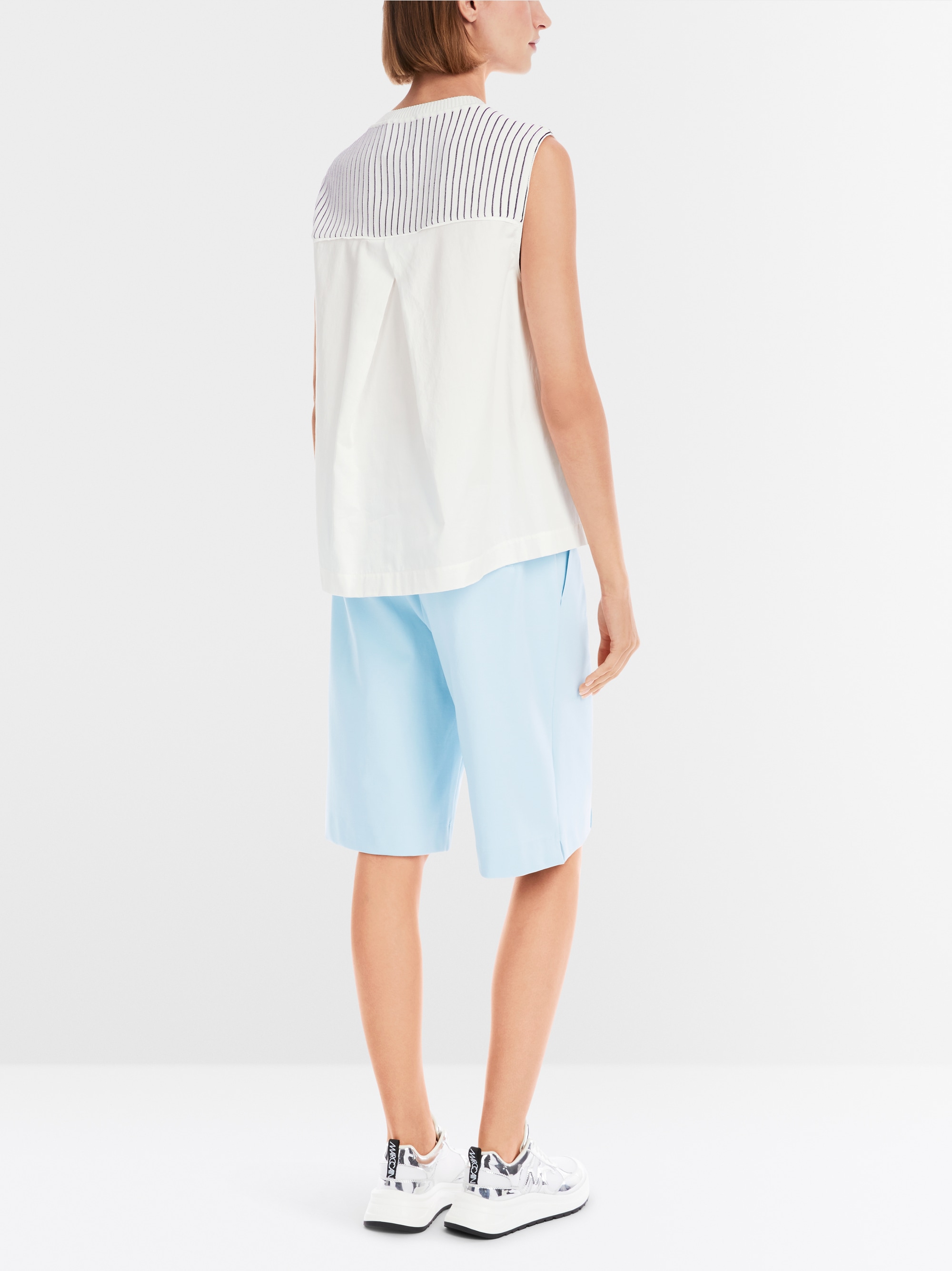 Gemustertes Top von Marc-Cain, gestrickt in Deutschland