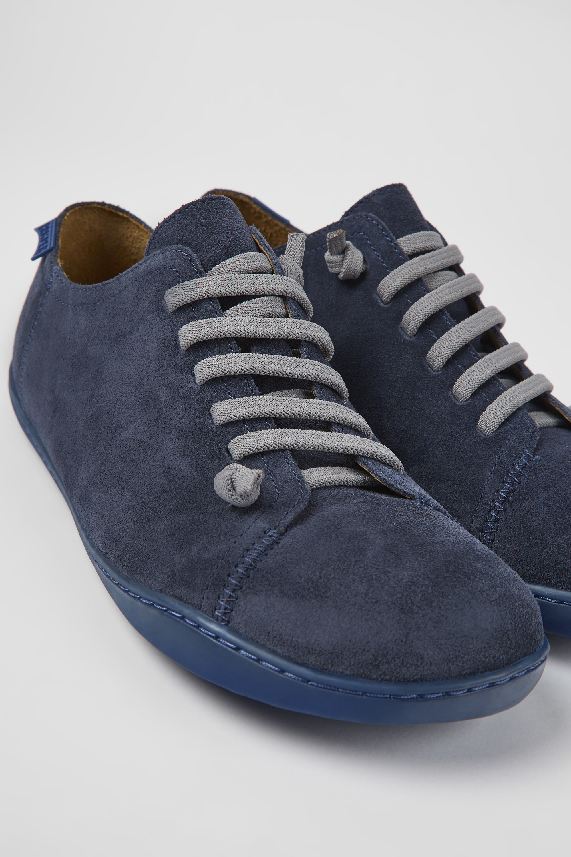 Peu - Blaue Nubuck Schuhe für Herren