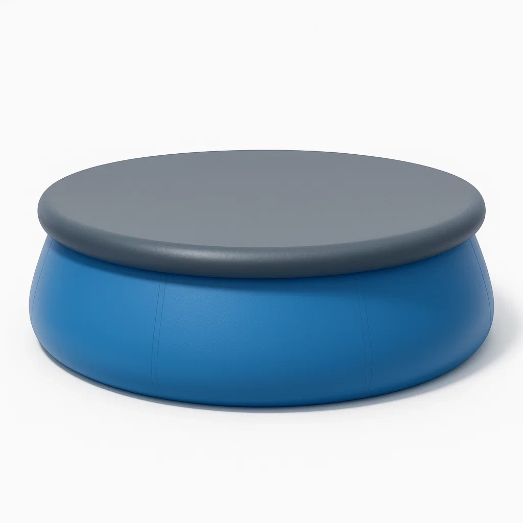 Abnehmbares Schwimmbecken 305x76 cm mit Filterpumpe, blau/grau QTfwFCvQ51Zp