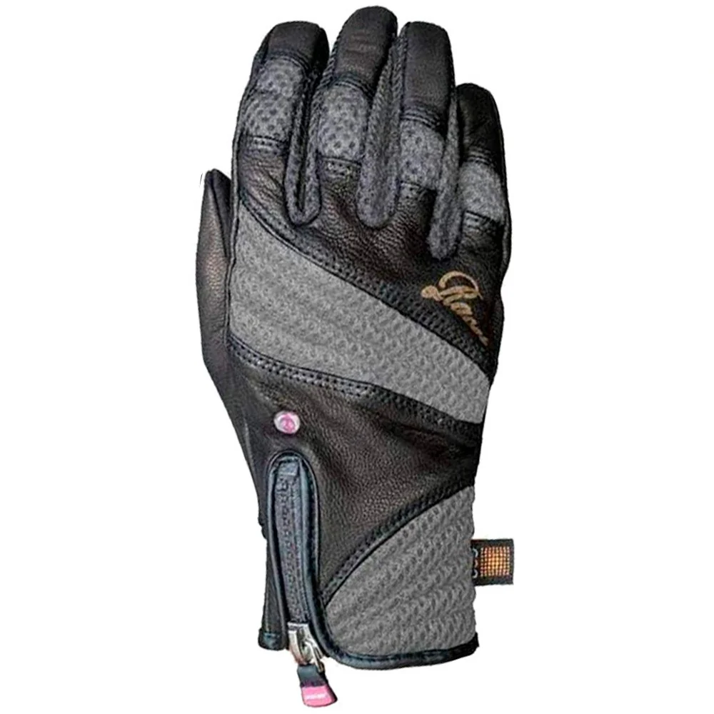 SUMMER RACER DONNA GLOVES BLACK / GRAY