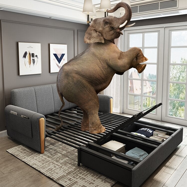 Multifunktions-Holz Klappsofa für Zuhause