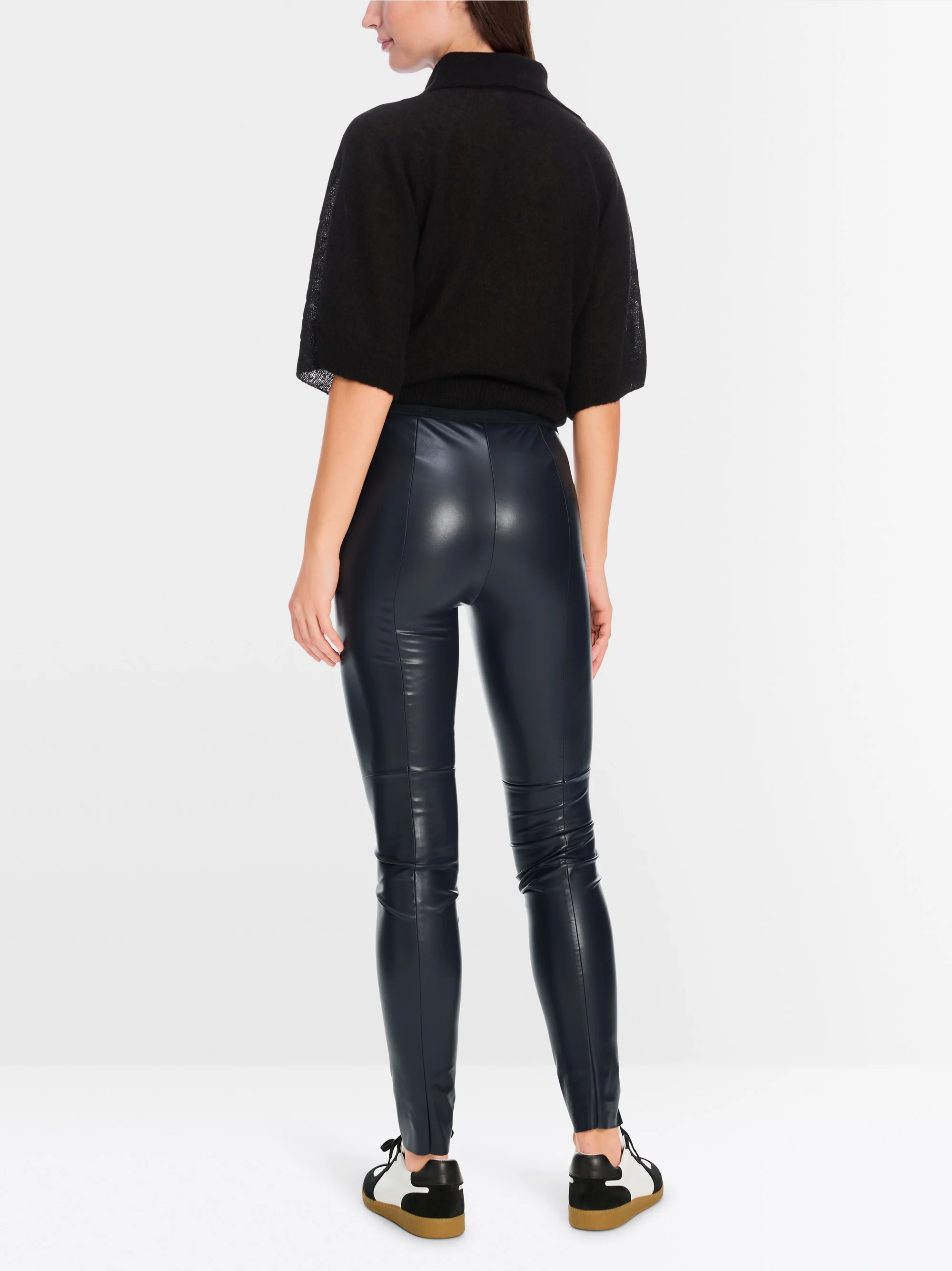 Marc-Cain Leggings aus Kunstleder