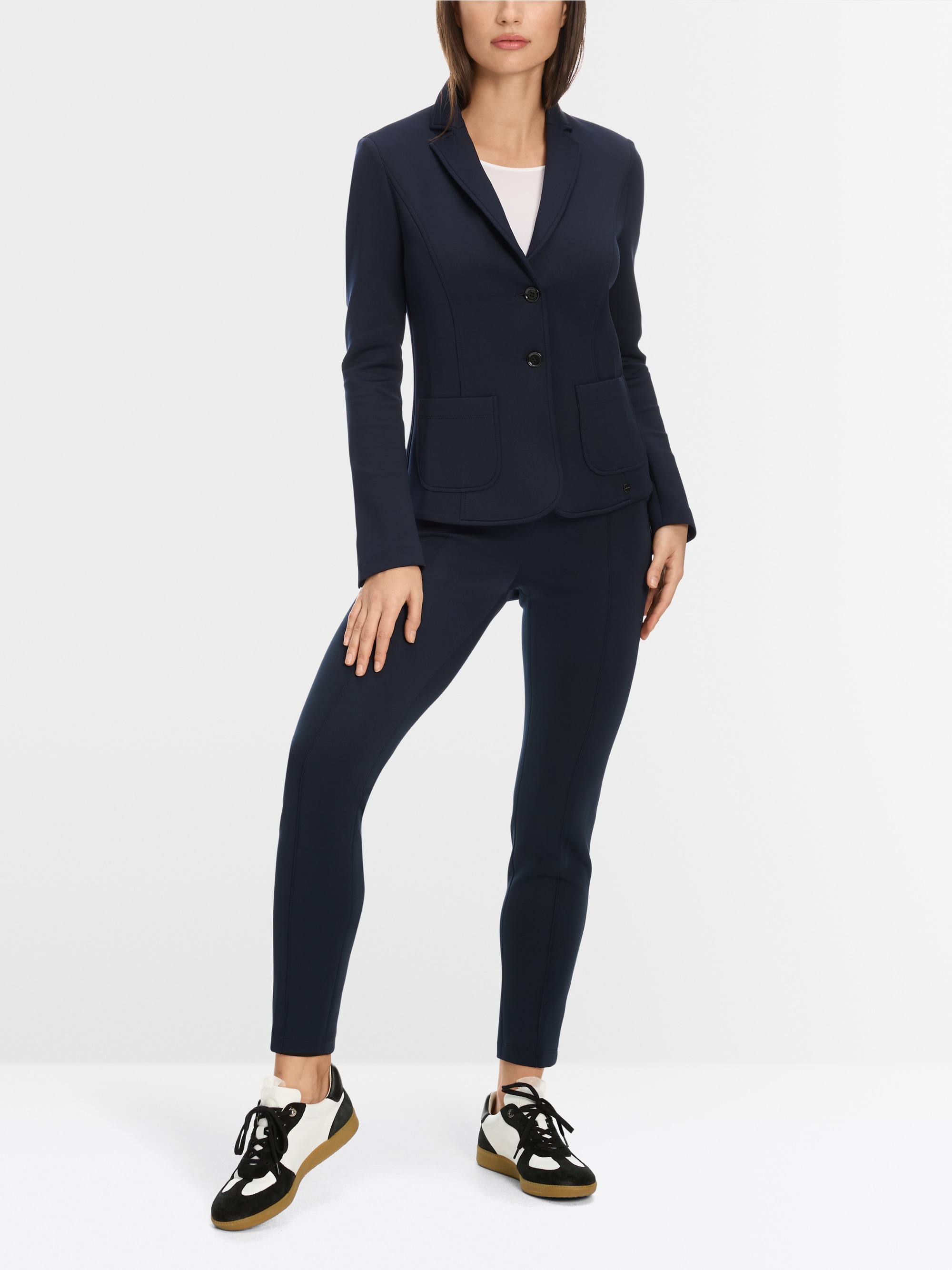 Marc-Cain Blazer mit aufgesetzten Taschen