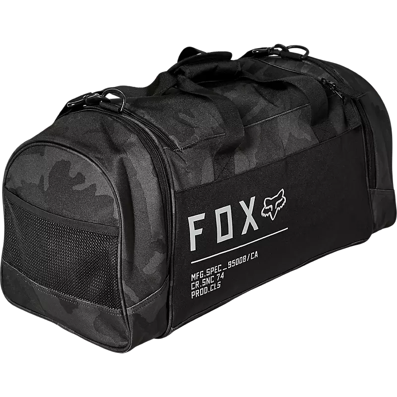 180 schwarze Camo Duffle Gear Bag