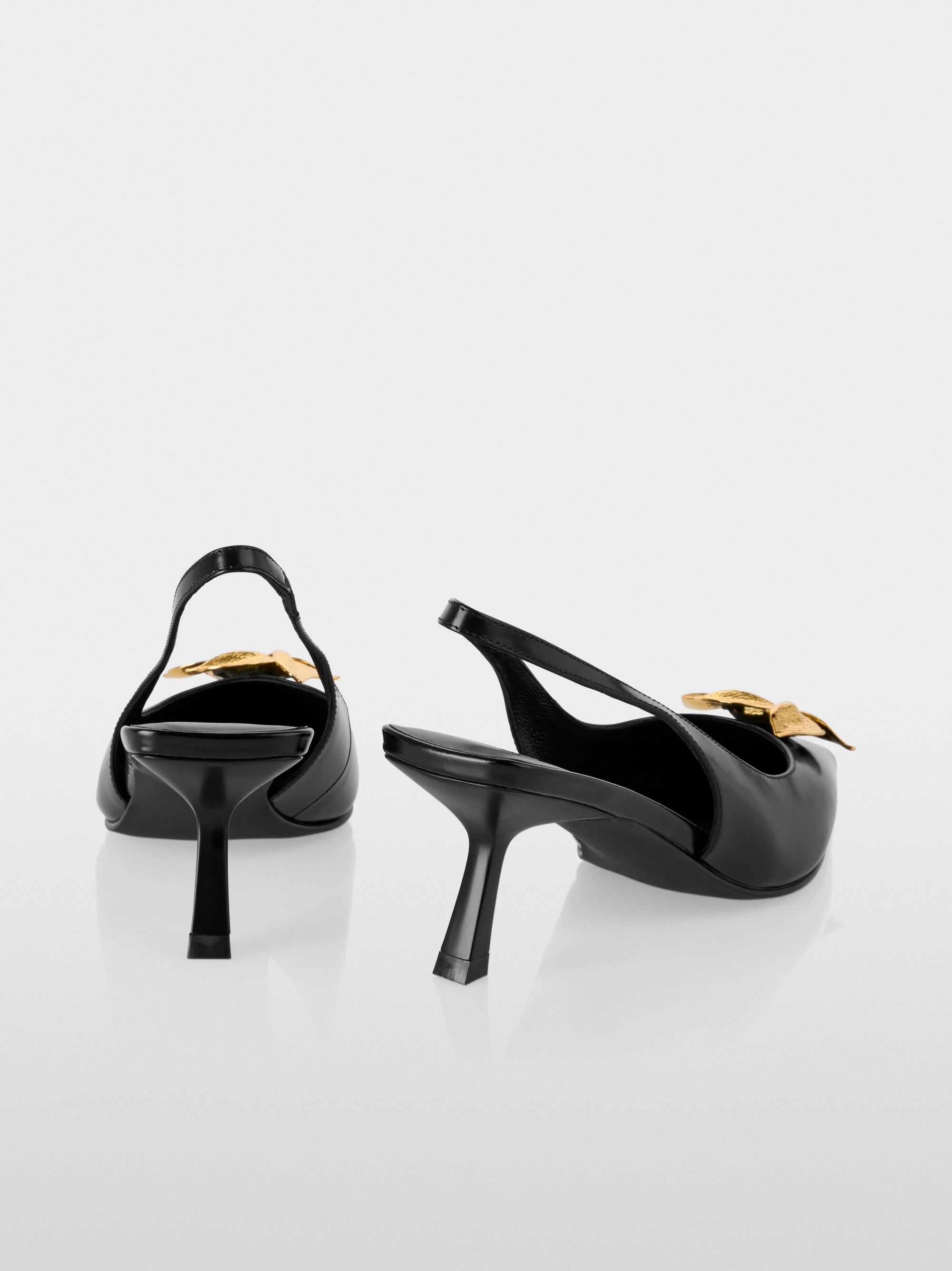 Marc-Cain Slingback-Pumps aus Kalbsleder