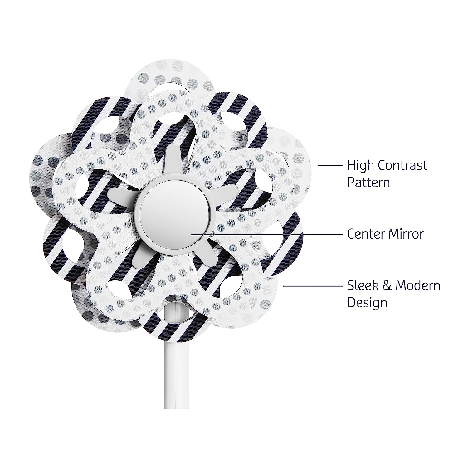 Bluetooth-fähige, leichte Babyschaukel mit natürlicher Bewegung in 5 Bewegungsbereichen, inklusive Fernbedienung