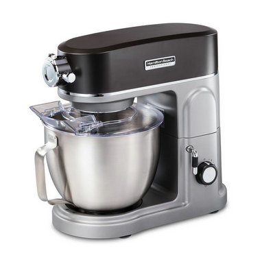 4.5 Qt. 12-Speed Schwarz und Silber Standmixer