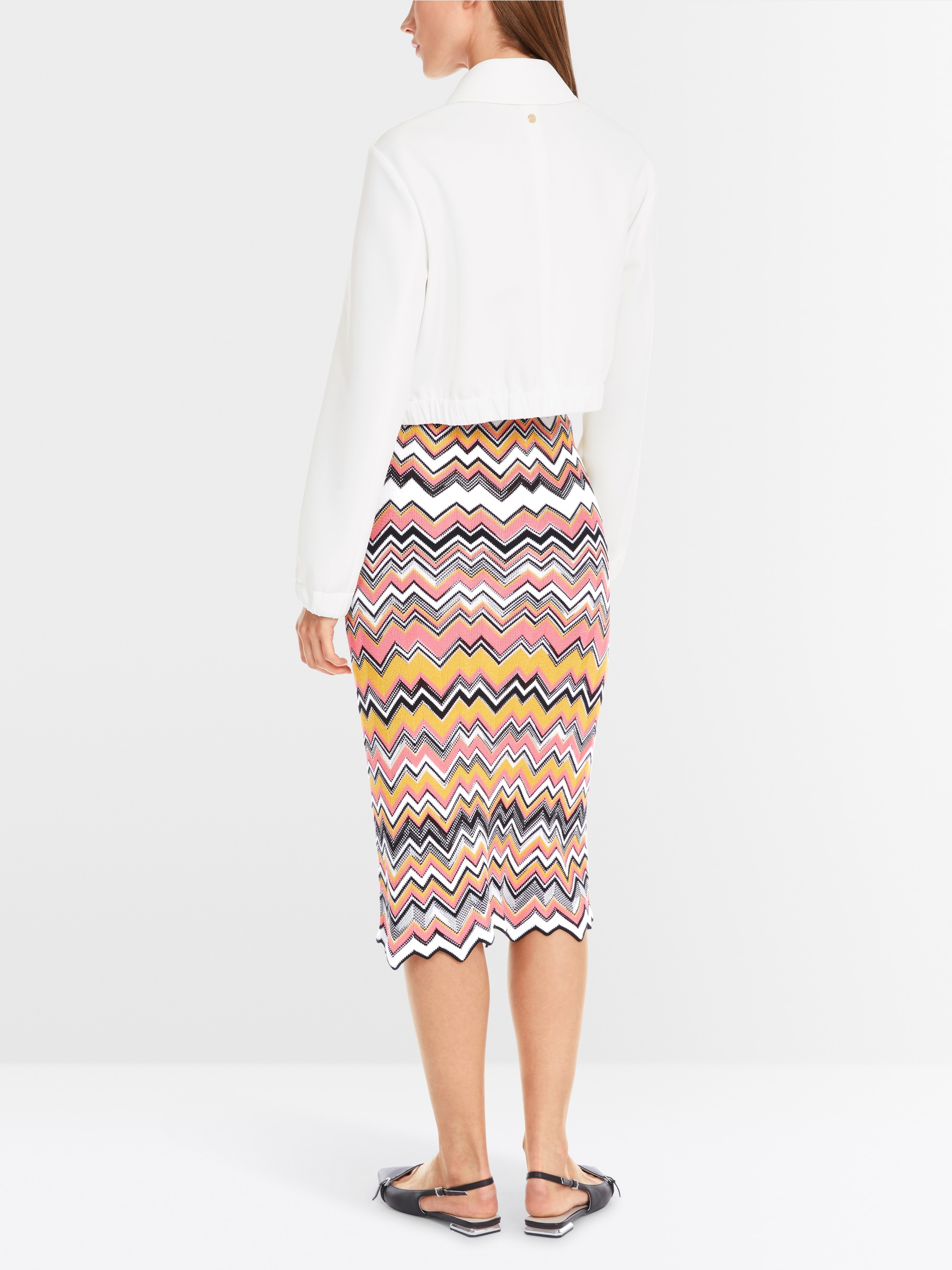 Kurze Marc-Cain-Jacke aus Scuba-Jersey