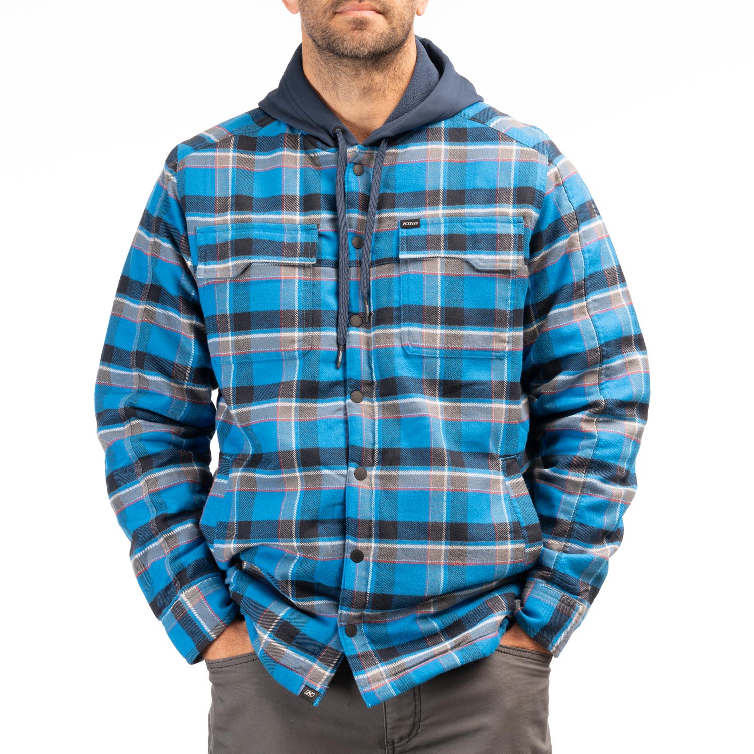 Targhee Fleece Lineed Flannel Hoodie