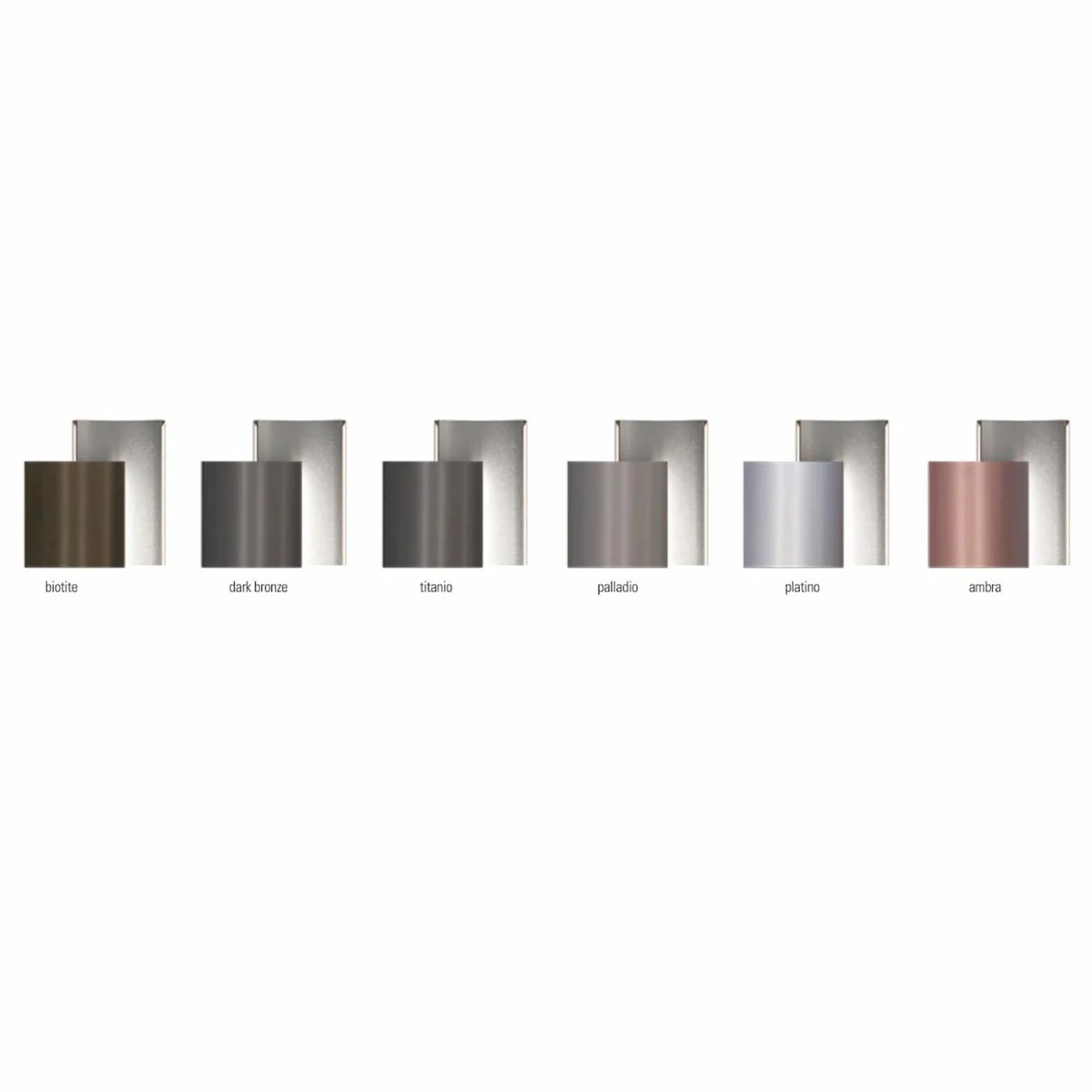 Electric luxury LED column heater white / silver H. 185.5 cm - Made in Italy