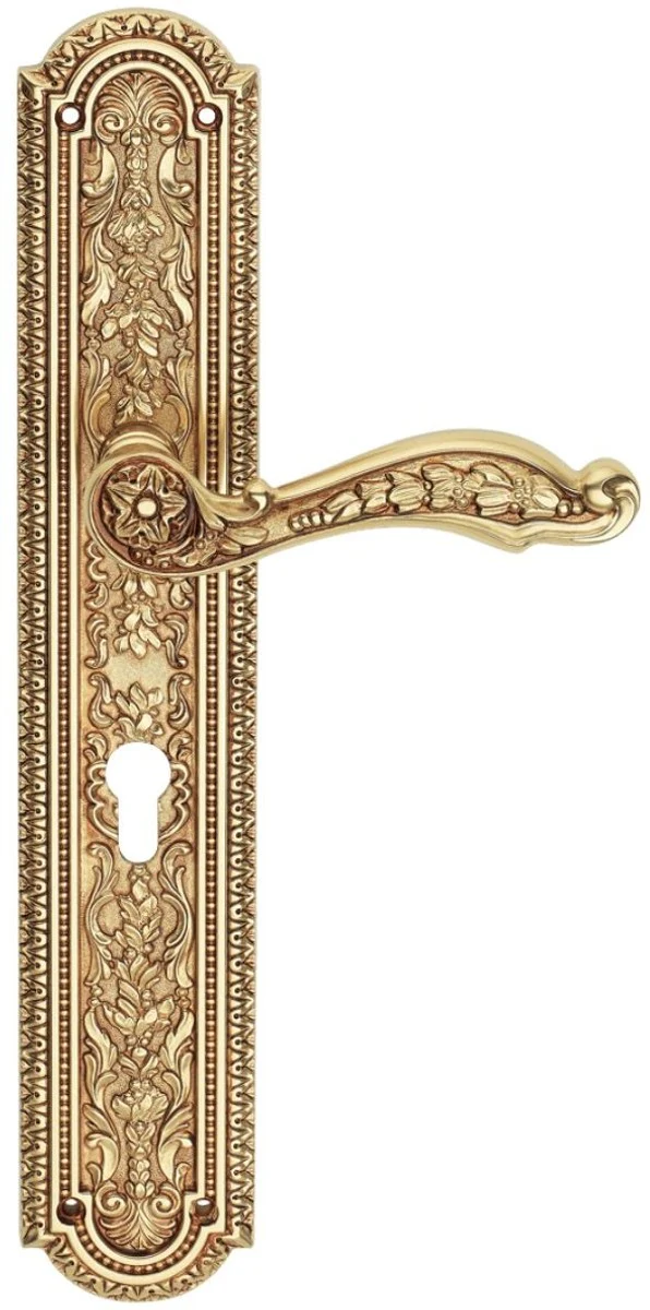 Art Nouveau door handle set French gold 16 x H. 35.2 cm - Hotel & Restaurant Accessories