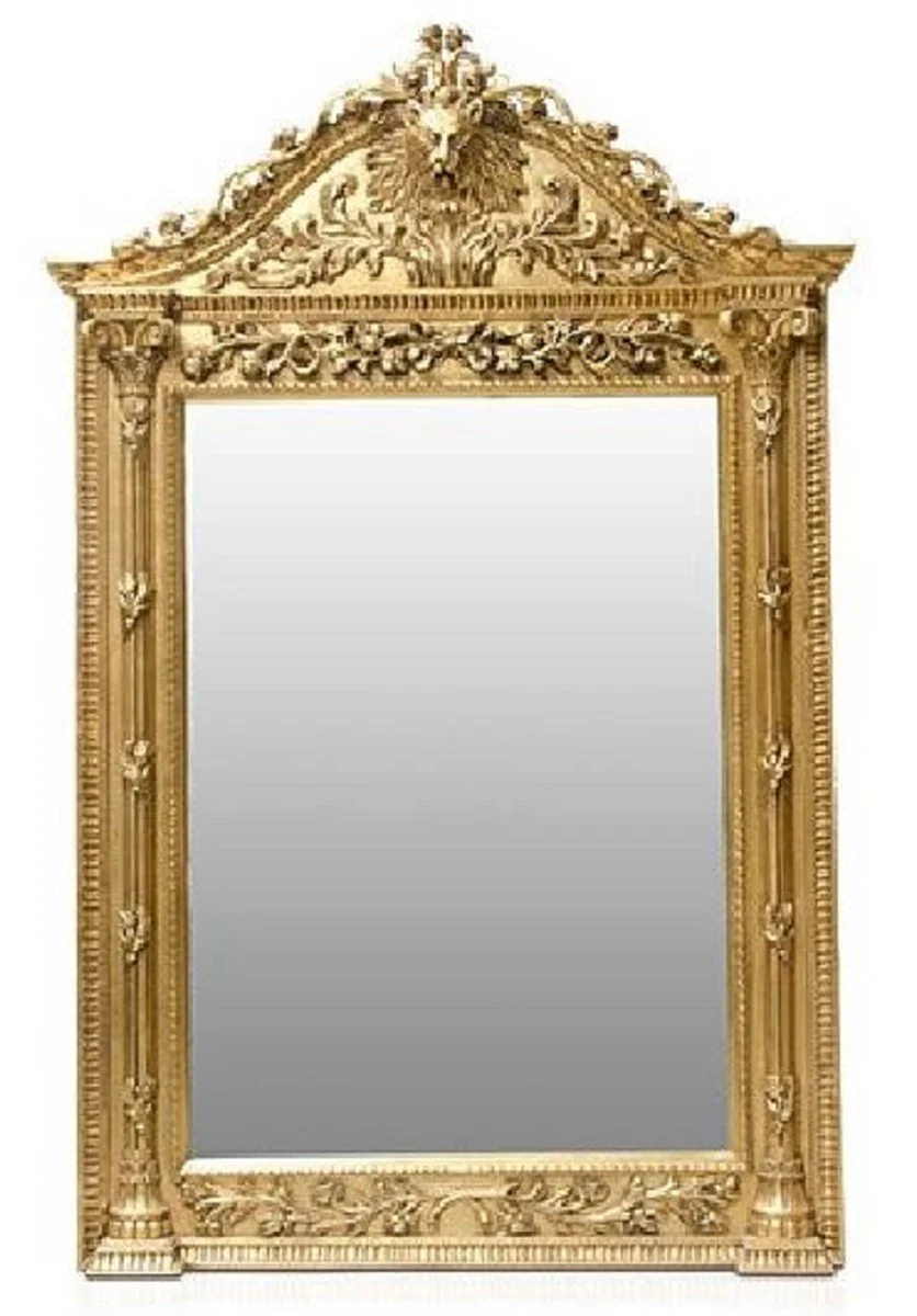 Baroque mirror gold - Baroque style mirror with elegant decorations - Huge baroque style wall mirror - Baroque wardrobe mirror - Baroque furniture - Baroque style furniture