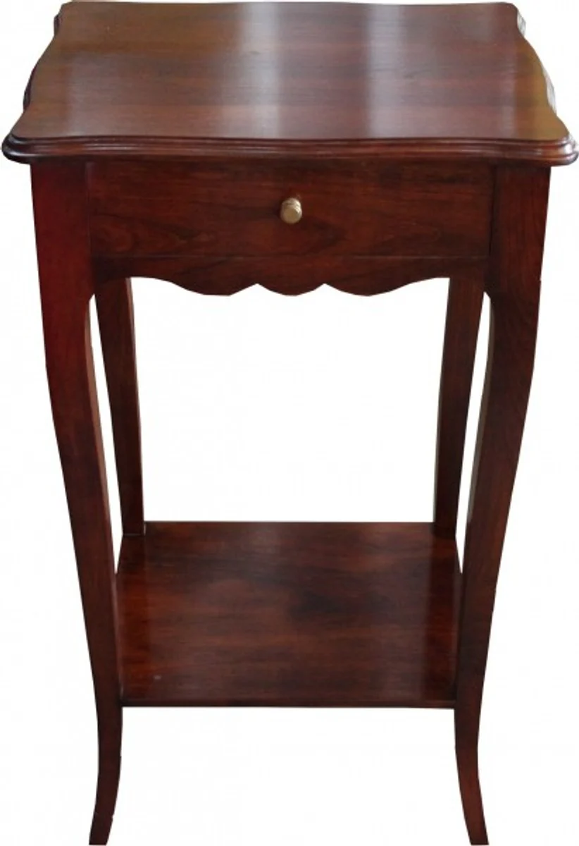 Baroque chest of drawers with drawers - antique style bedside table - Baroque telephone table