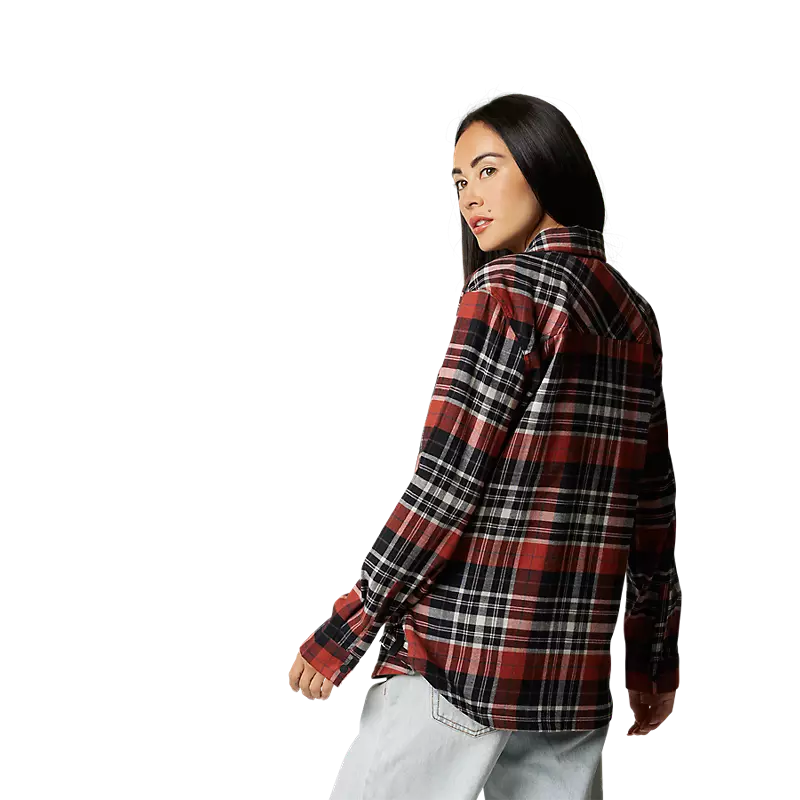 Women's Foxlover Stretch Flannel Shirt