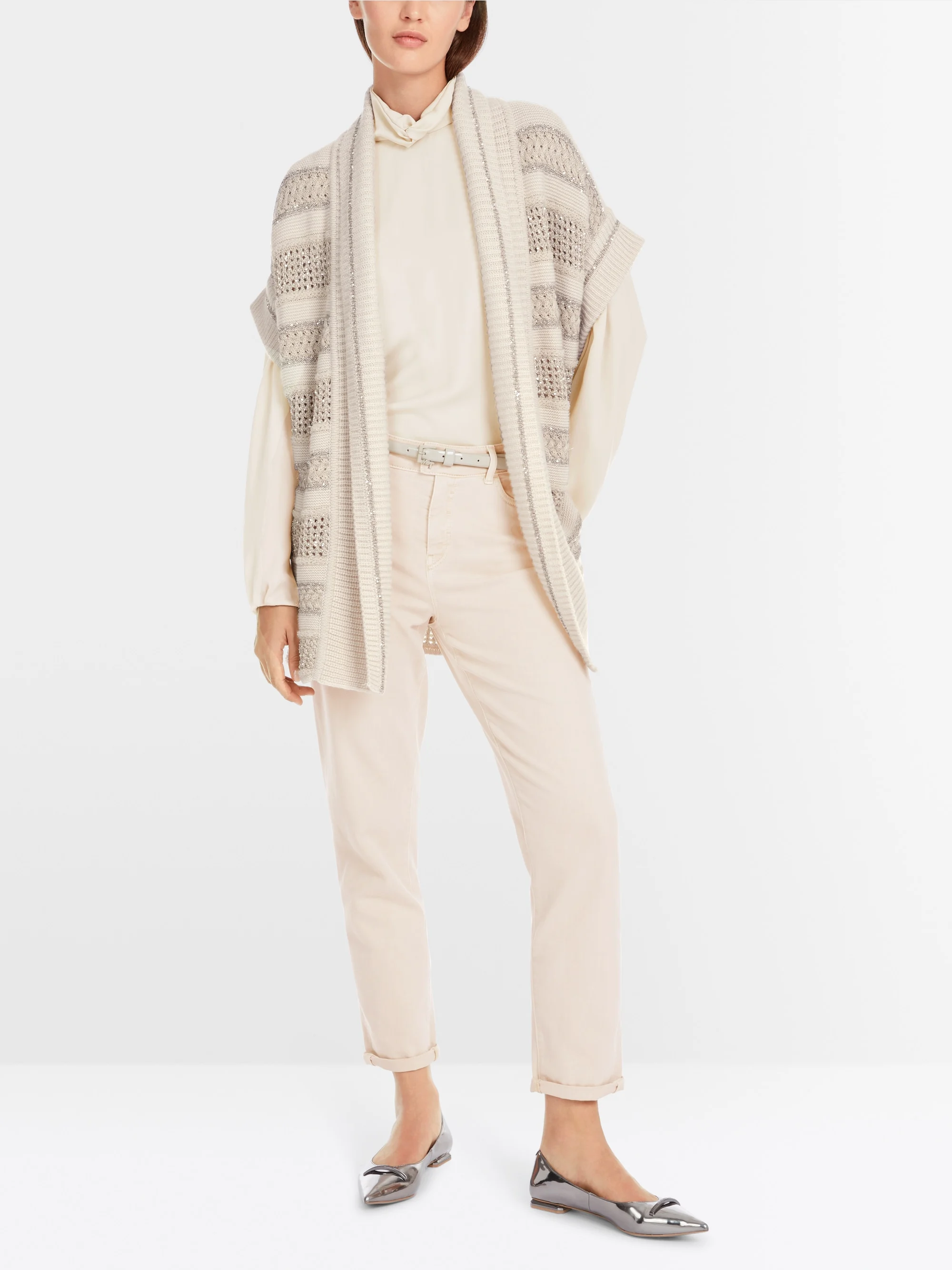 Marc-Cain Gilet – gestrickt in Deutschland