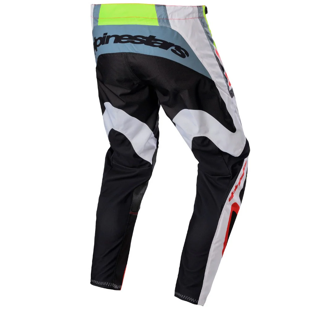 PANTALON ALPINESTARS FLUID AGENT NEGRO / ROJO / AMARILLO