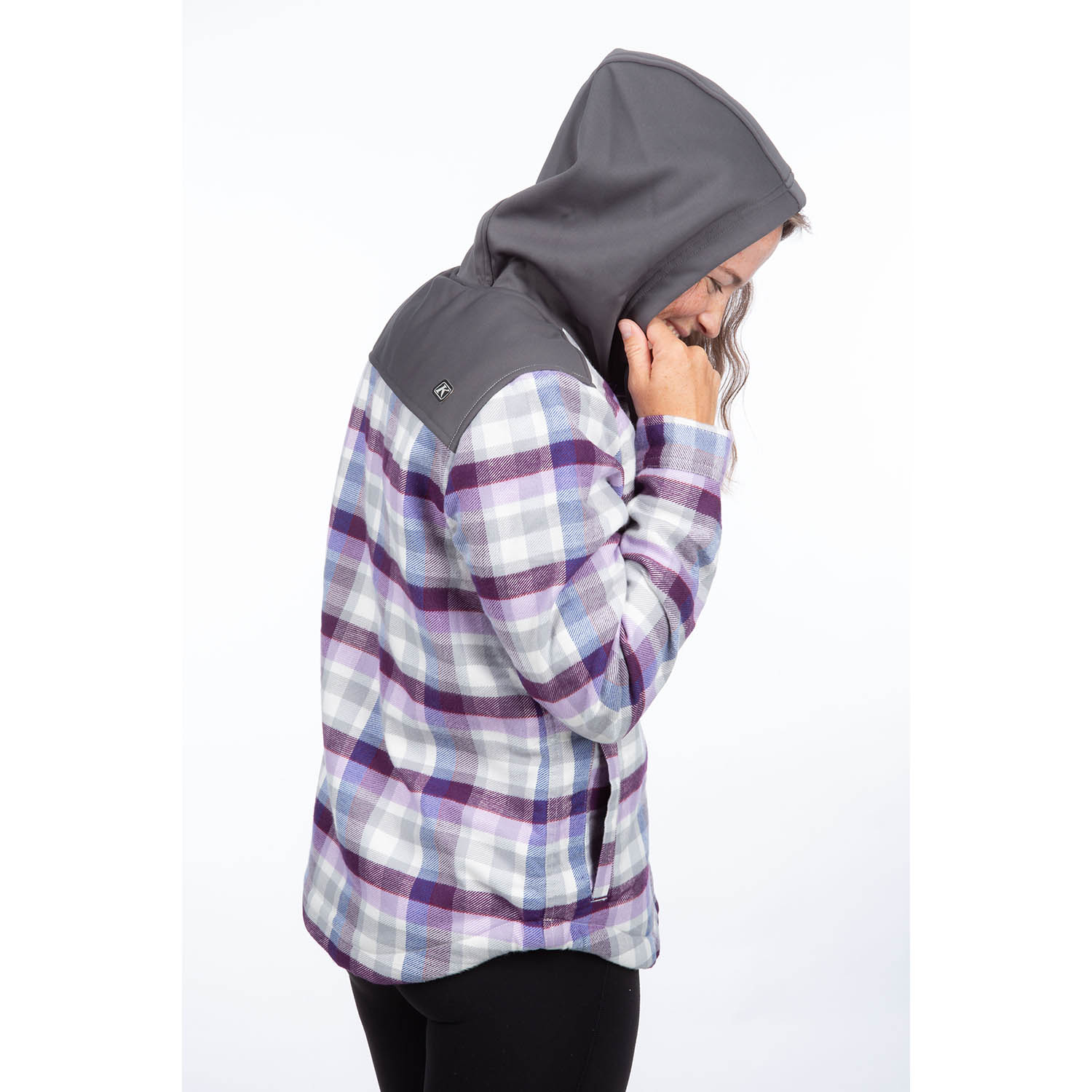 Big Sky Fleece Lineed Flannel Hoodie
