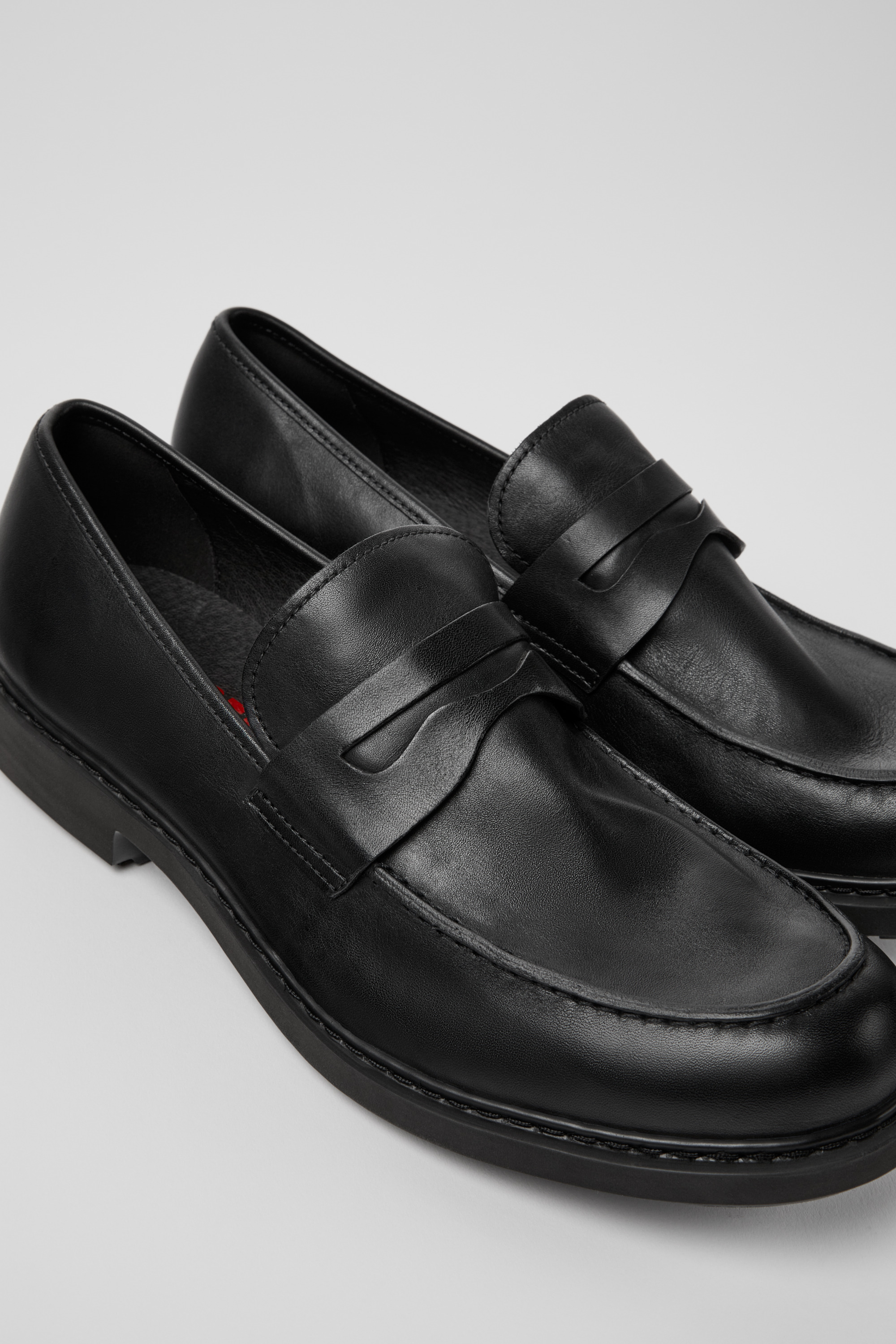 Neuman - Klassische Männer schwarzer Mokassin