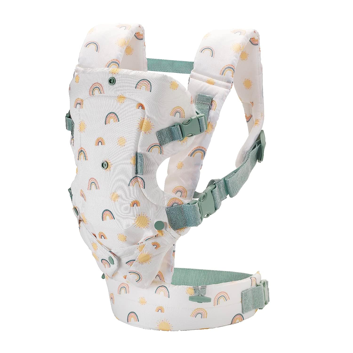 Fortschrittliche 4-in-1-Trage – Ergonomisch, umwandelbar, mit der Vorderseite nach innen und nach außen gerichtet, auf der Vorder- und Rückseite für Neugeborene und ältere Babys mit einem Gewicht von 3,6 bis 15,6 kg