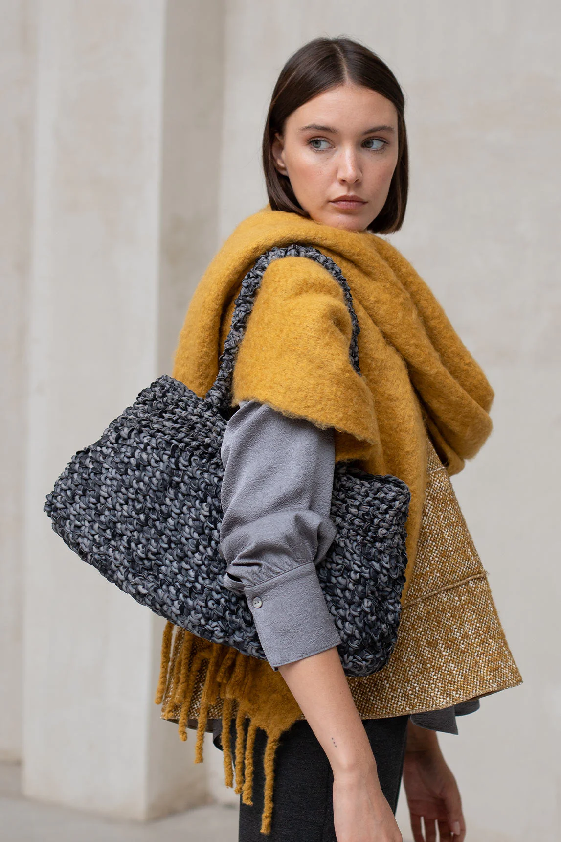 Graue Panna-Tasche von Rivera-Spanien