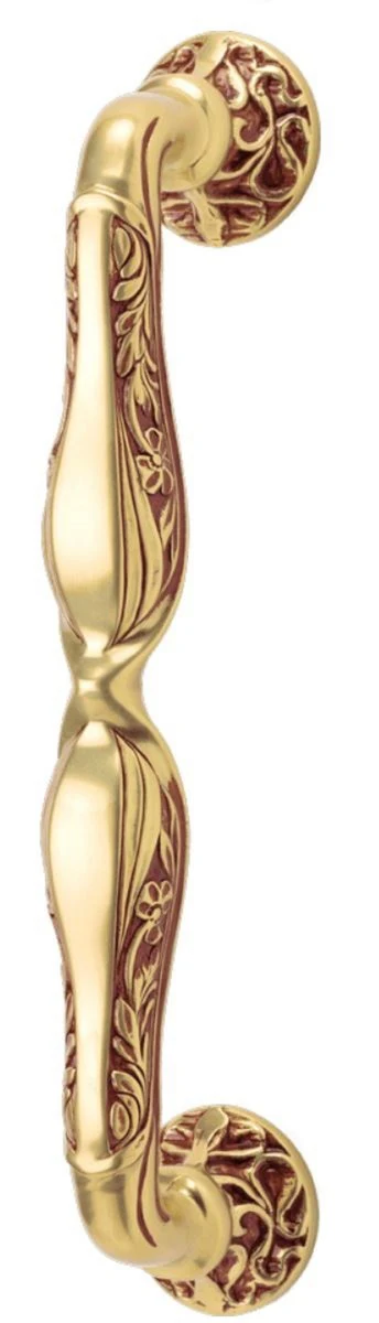 Art Nouveau door handle set French gold 4.6 x 28 cm - luxury quality