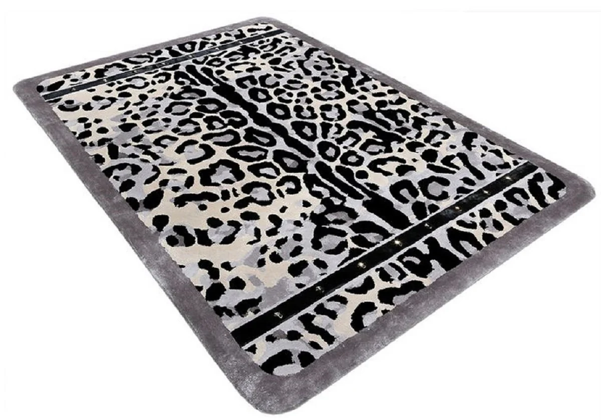 Luxury living room rug with leopard design - Various sizes