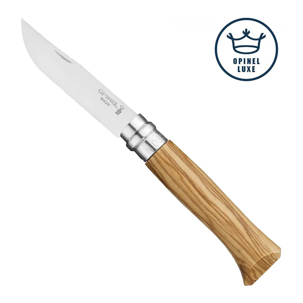 Opinel No8 Olivo – Navaja de bolsillo Serie Lujo