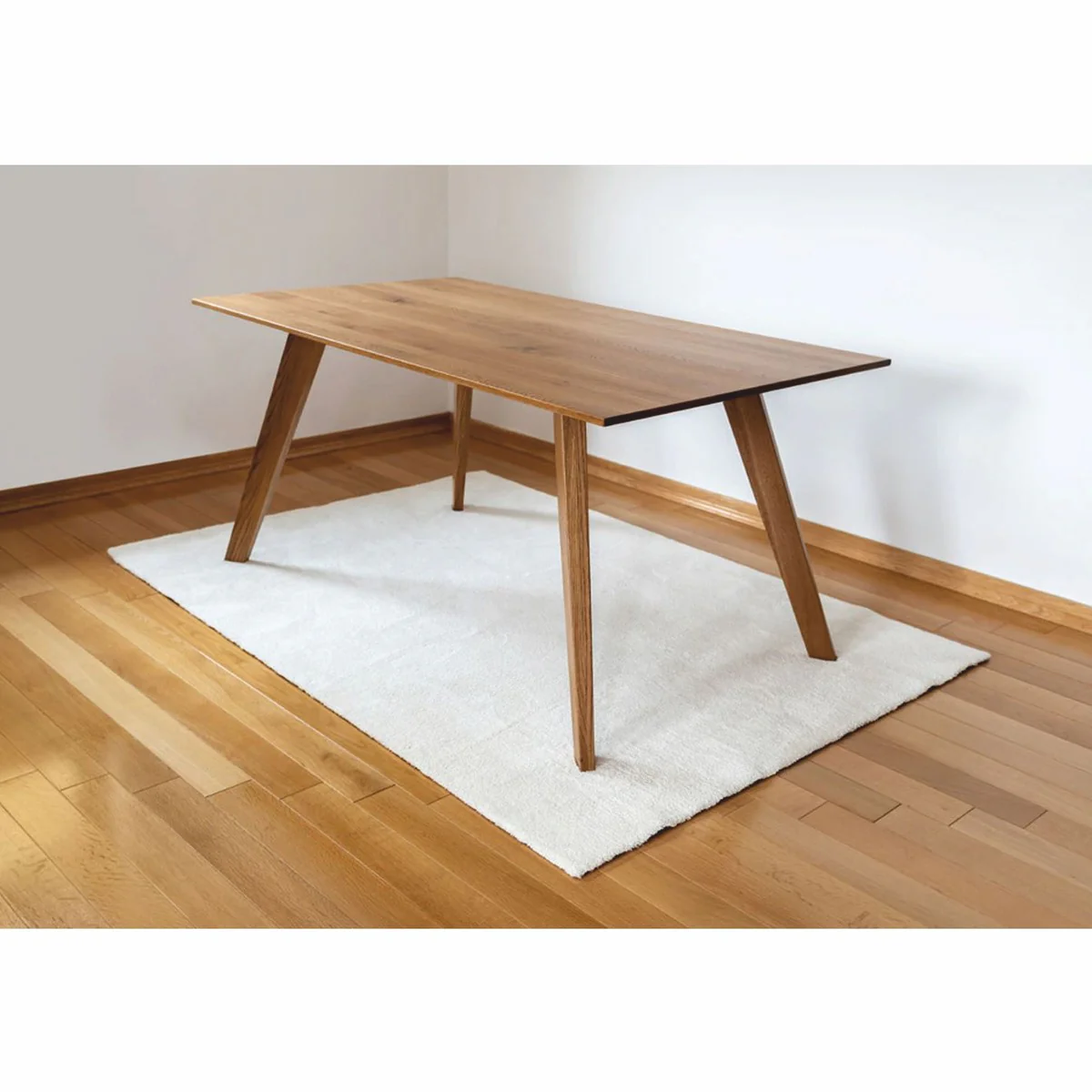 Luxury oak wood dining table brown - various sizes - dining room furniture