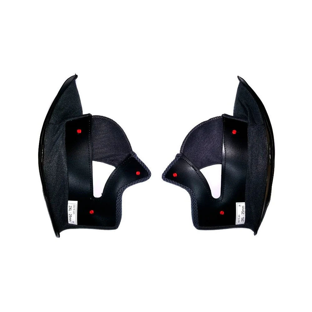 HJC SIDE PADDING FG15 RED