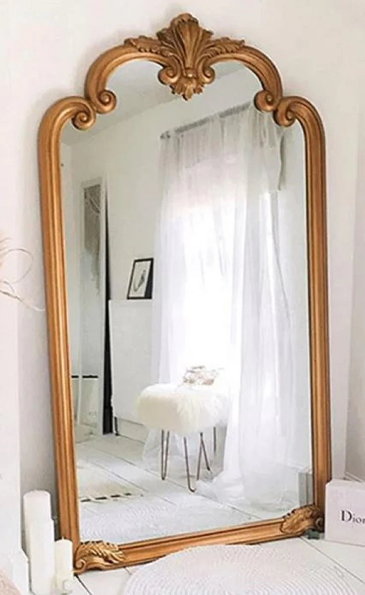 Luxury Baroque Mirror Copper - Magnificent Italian Baroque Style Wall Mirror - Handcrafted Luxury Furniture in Baroque Style - Magnificent Baroque Furniture - Made in Italy - Luxury Quality