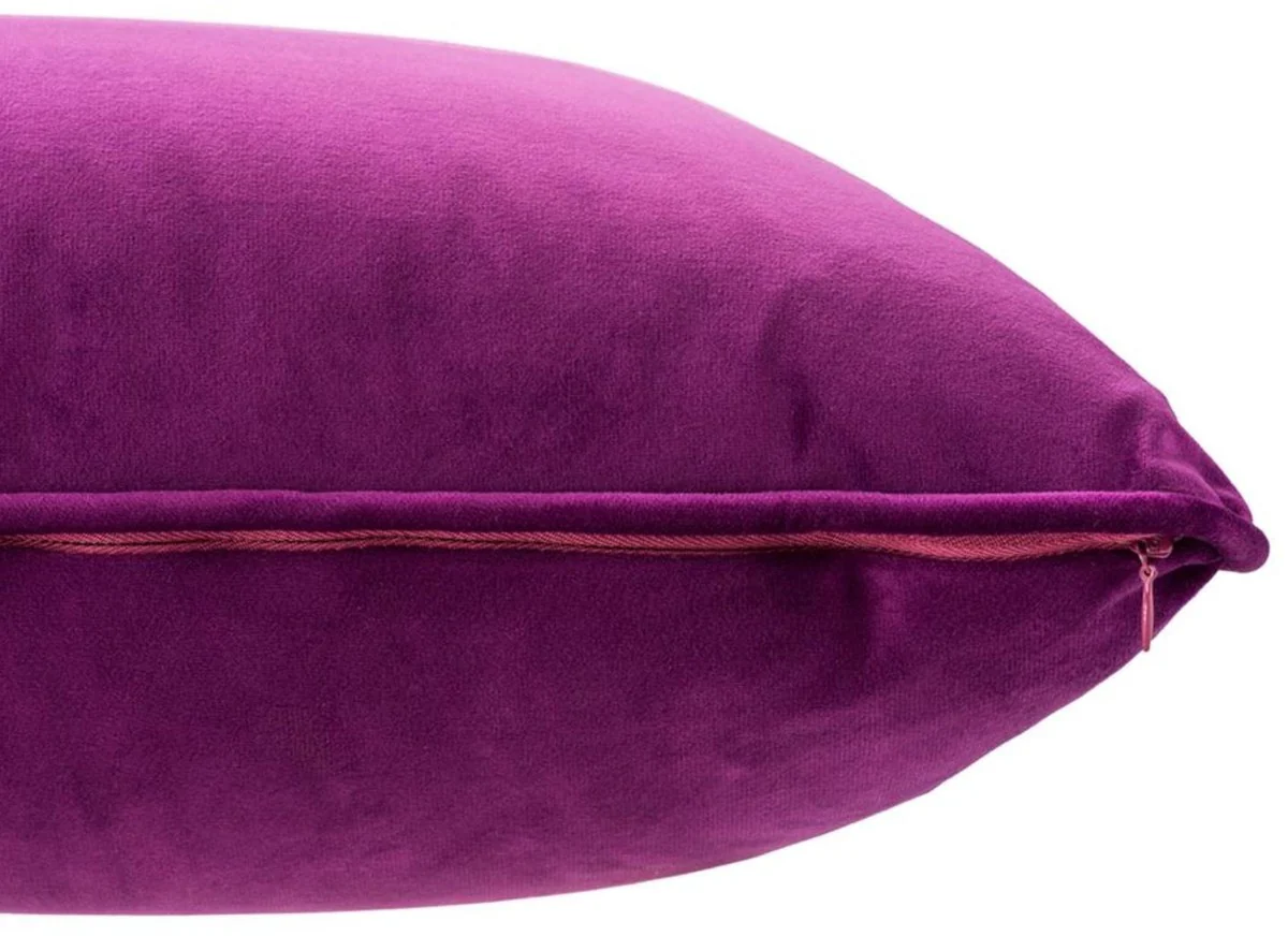 Luxury cushion fuchsia 60 x 60 cm - luxury living room decoration accessories